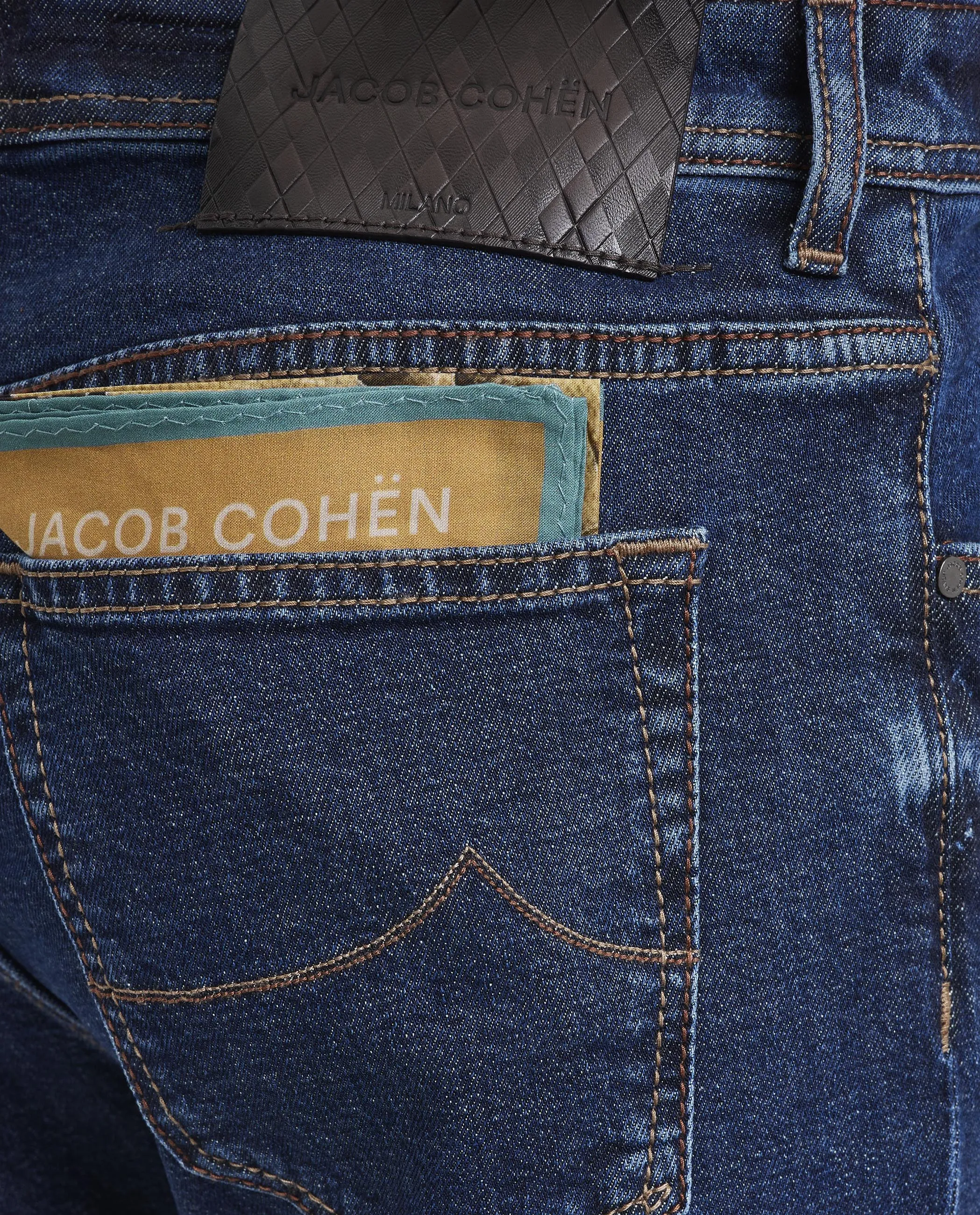 Slim Fit Bard Jeans - Donkerblauw sold by Pauw Amsterdam product image thumbnail 2