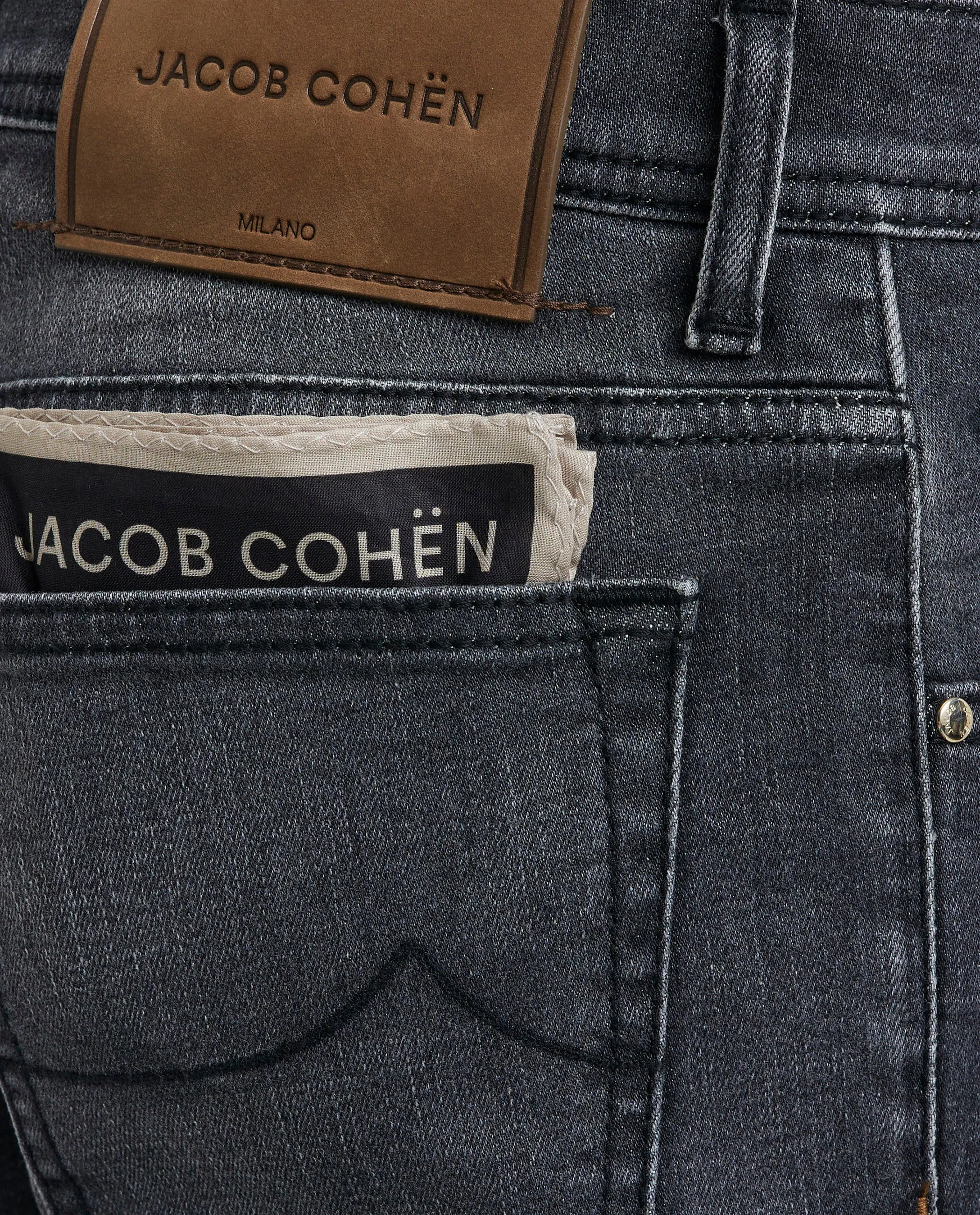 Slim Fit Nick Jeans - Donkergrijs sold by Pauw Amsterdam product image thumbnail 2