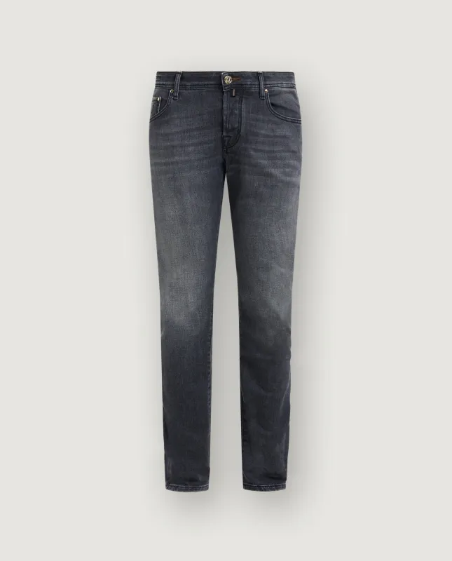 Slim Fit Nick Jeans - Donkergrijs sold by Pauw Amsterdam