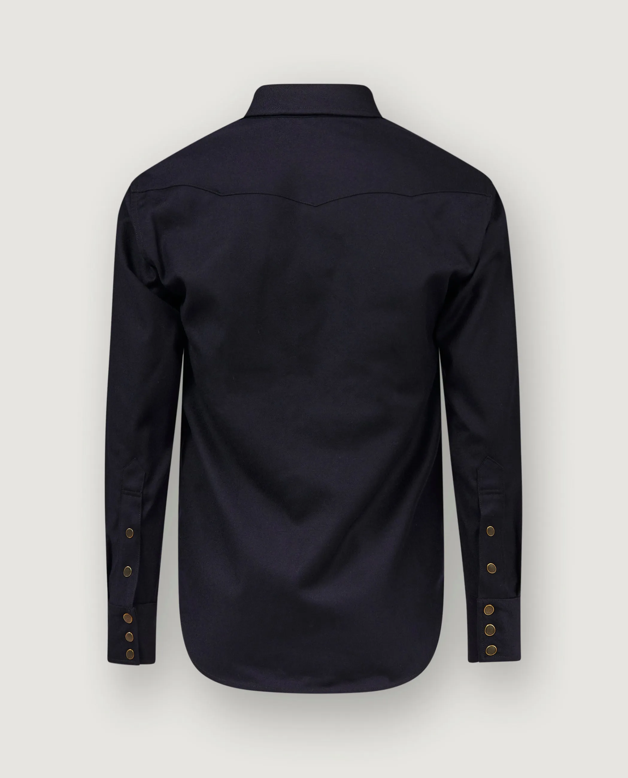 Wollen Abiquiu Shirt - Donkerblauw sold by Pauw Amsterdam product image thumbnail 4