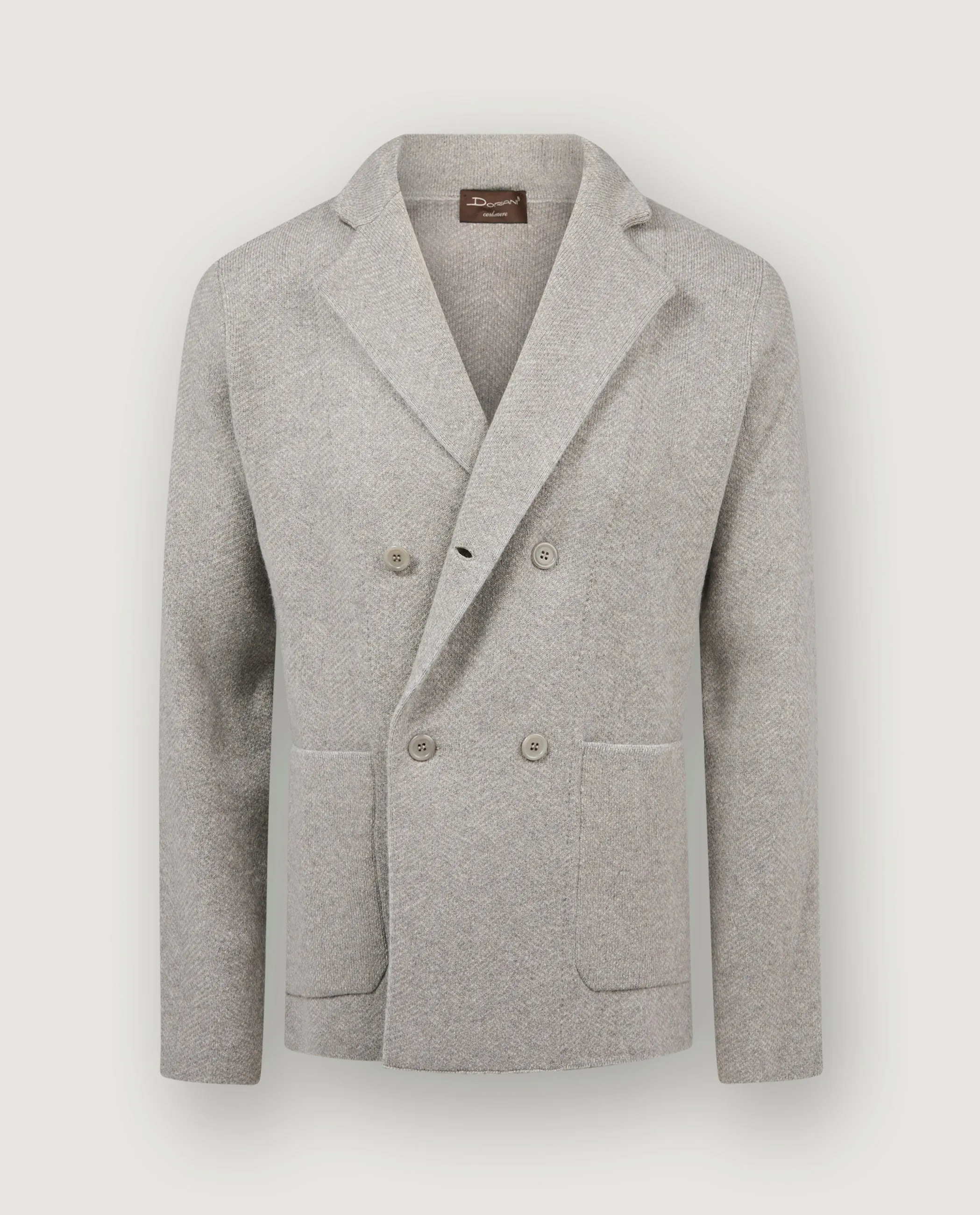 Cashmere DB Vest - Lichtgrijs sold by Pauw Amsterdam product image thumbnail 4