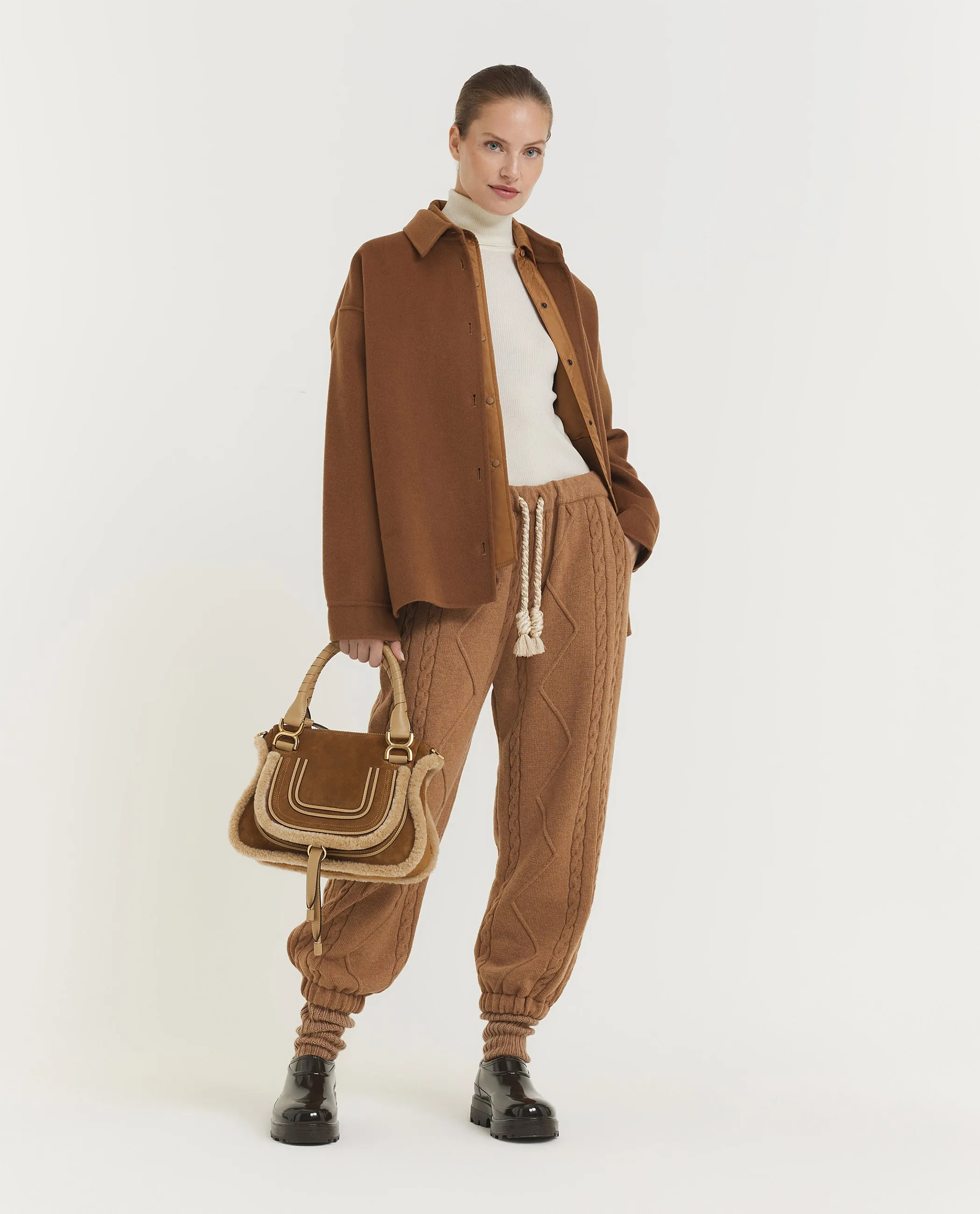 Wollen Overshirt - Lichtbruin sold by Pauw Amsterdam product image thumbnail 3