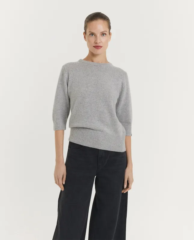 NO.432 Well Lamb Trui - Lichtgrijs sold by Pauw Amsterdam