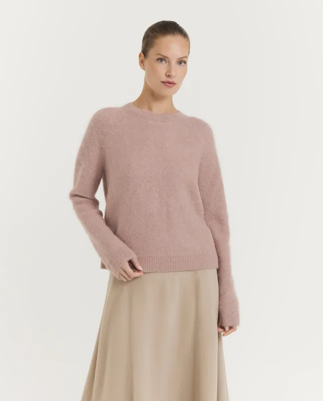 Crew Brushed Trui - Roze sold by Pauw Amsterdam