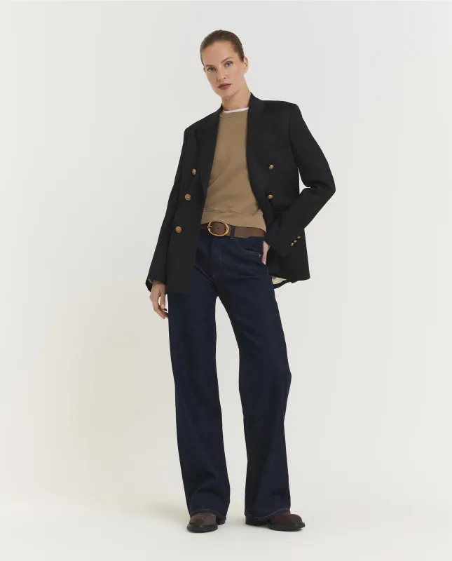 Annina Wijde Jeans - Donkerblauw sold by Pauw Amsterdam