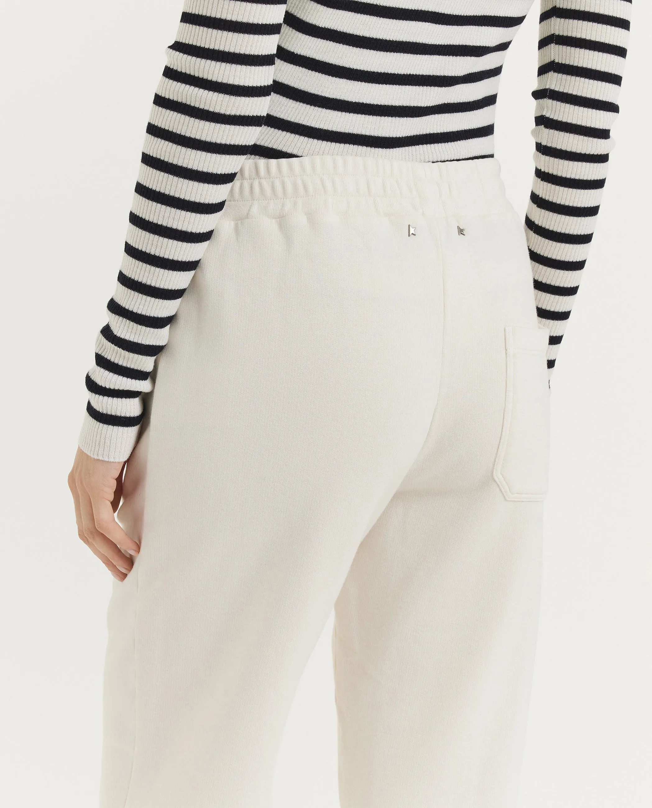 Wijde Joggers - Wit sold by Pauw Amsterdam product image thumbnail 5