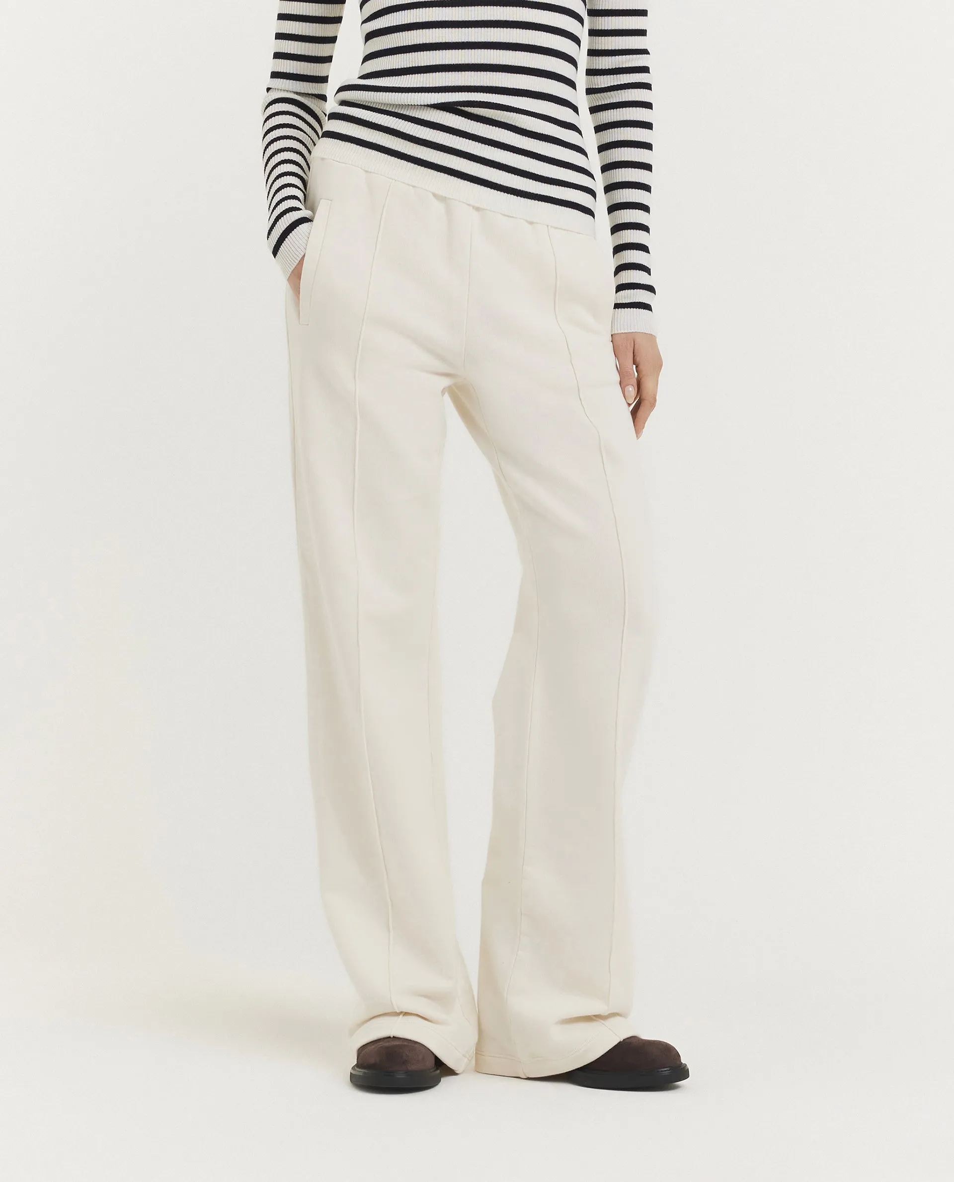 Wijde Joggers - Wit sold by Pauw Amsterdam product image thumbnail 2