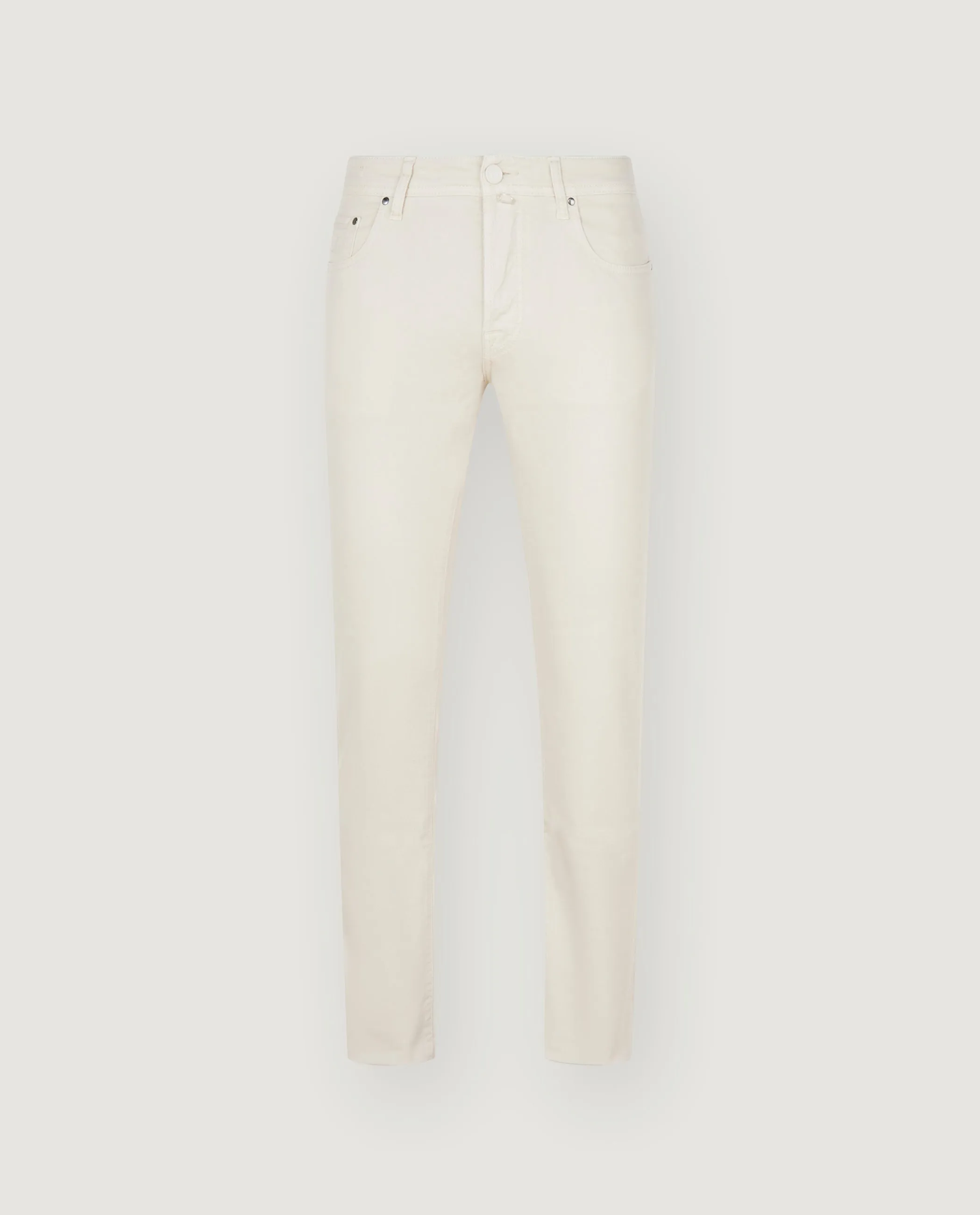 Slim Fit Bard Broek - Ecru sold by Pauw Amsterdam