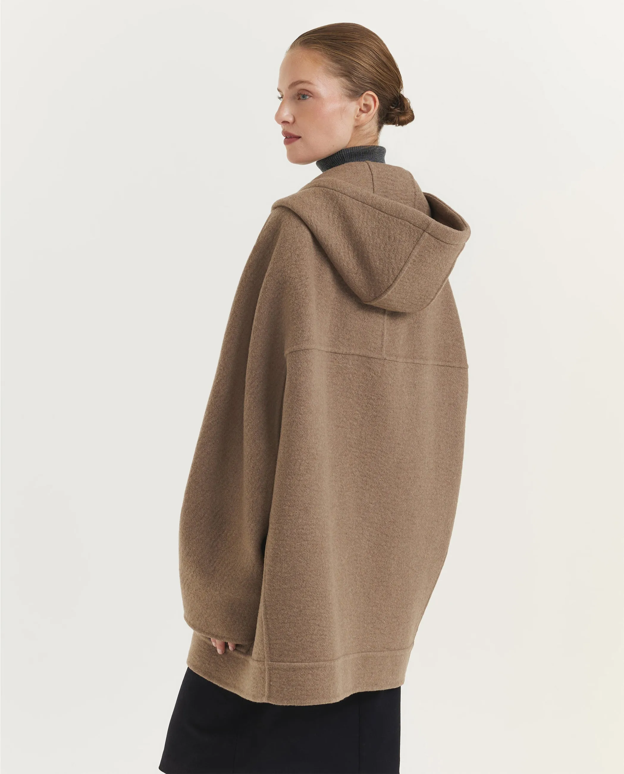 Cashmere Gradi Sweatshirt Jas - Lichtbruin sold by Pauw Amsterdam product image thumbnail 5