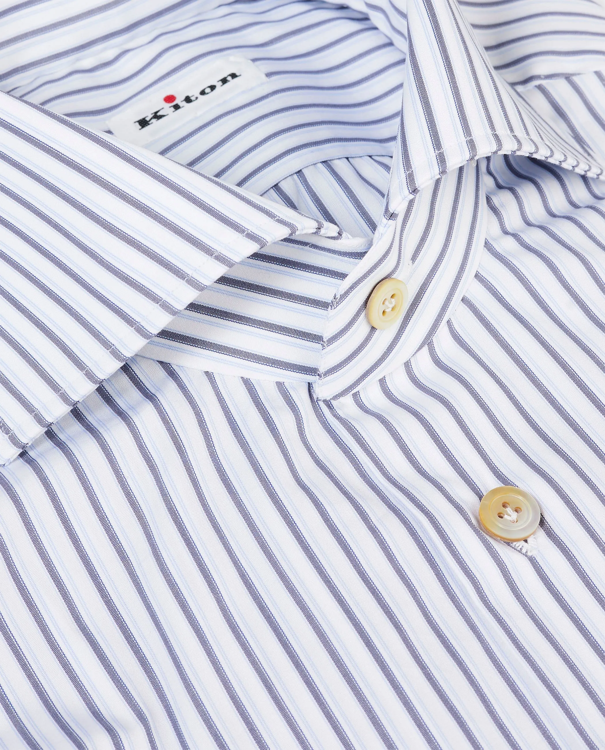 Gestreept Oxford Overhemd - Blauw sold by Pauw Amsterdam product image thumbnail 3