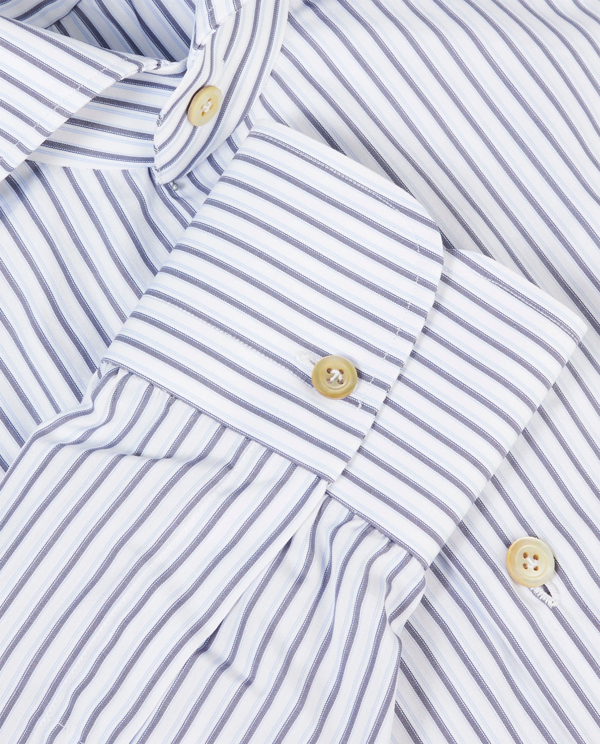 Gestreept Oxford Overhemd - Blauw sold by Pauw Amsterdam product image thumbnail 2