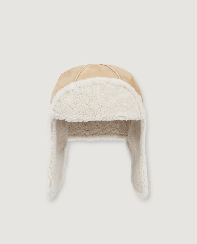 Shearling Ushanka Pet - Lichtbruin sold by Pauw Amsterdam