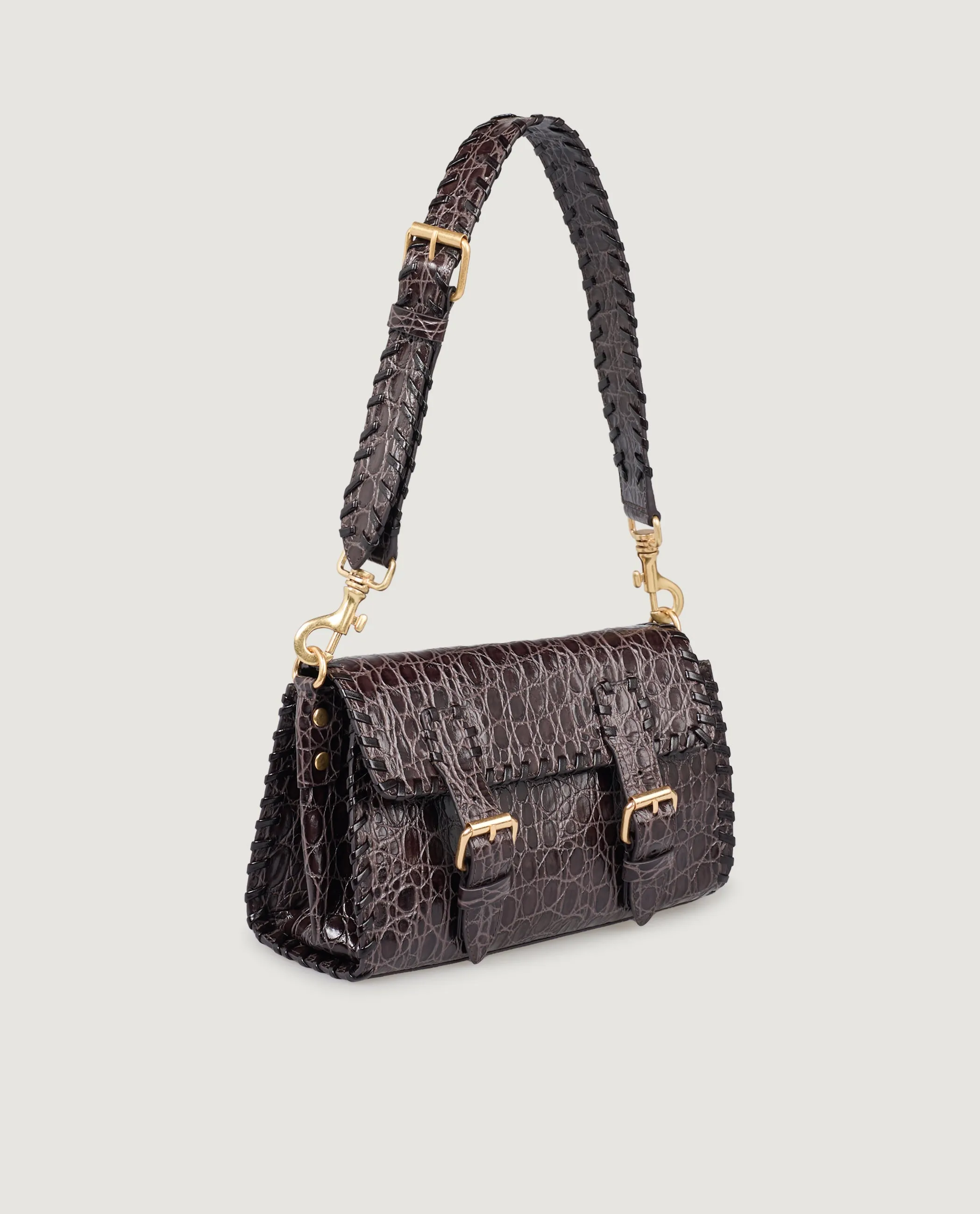 Leren Schoudertas - Bruin sold by Pauw Amsterdam product image thumbnail 4