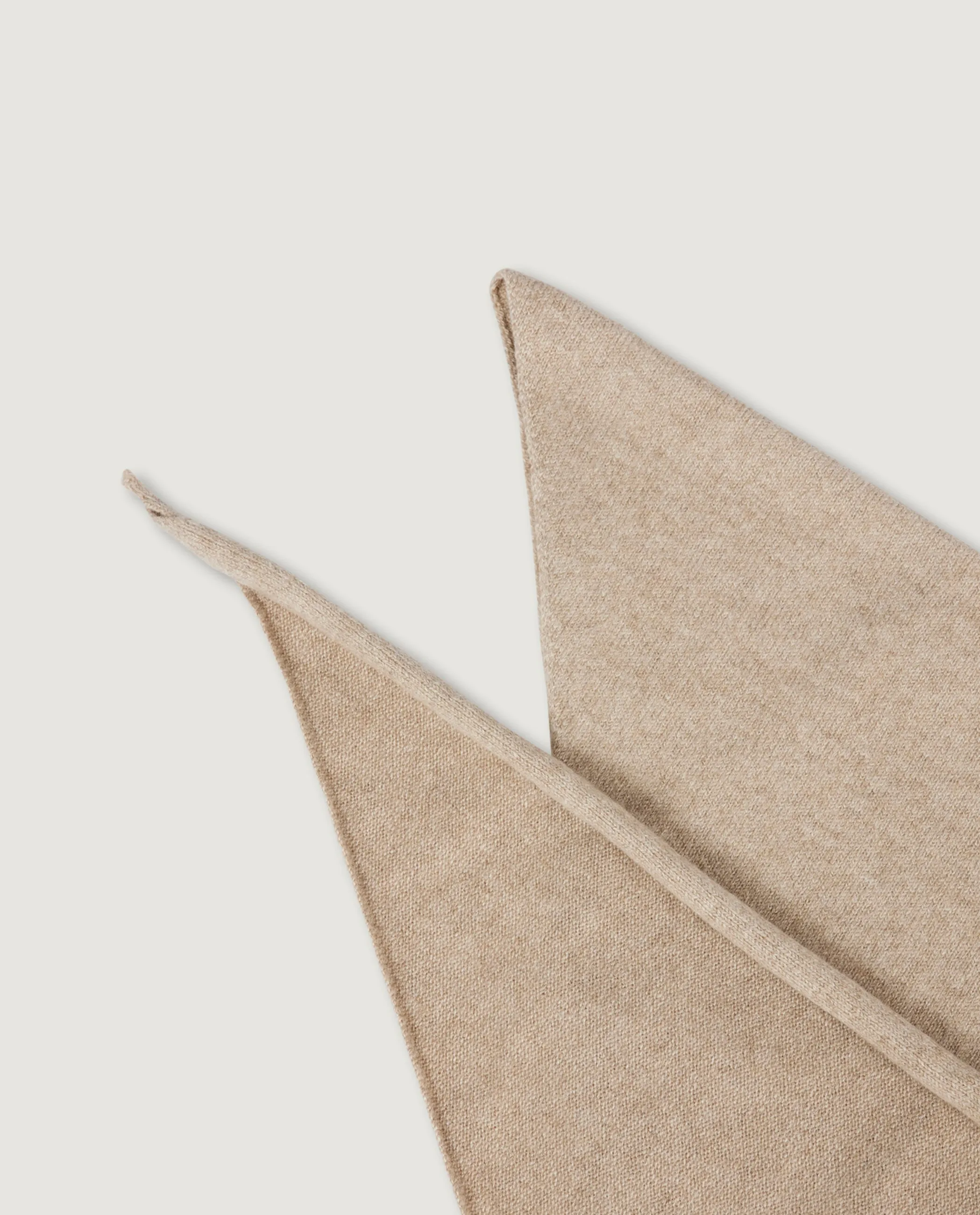 NO.35 Cashmere Bandana - Lichtbruin sold by Pauw Amsterdam product image thumbnail 3