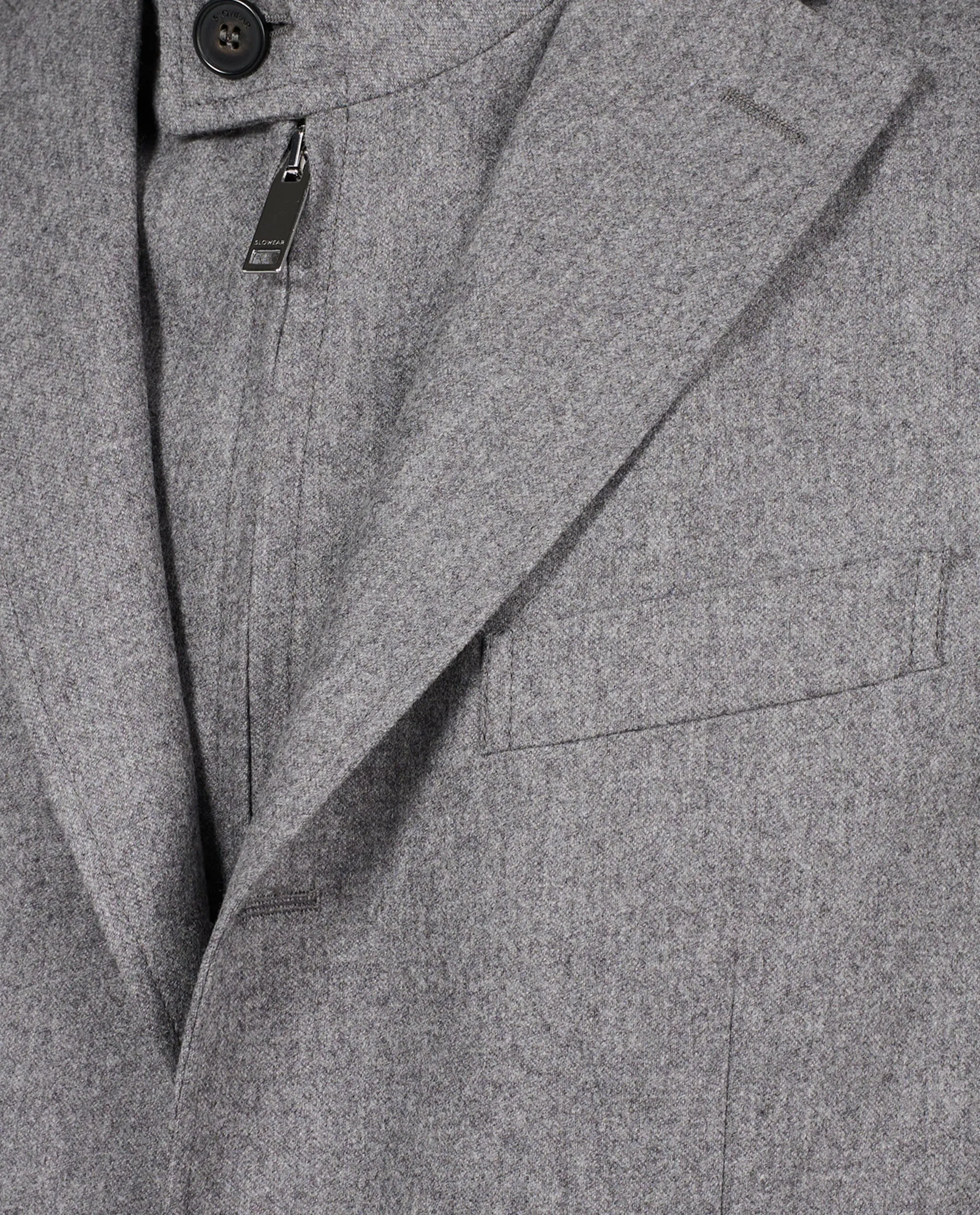 Technisch Wol Cashmere Jasje - Grijs sold by Pauw Amsterdam product image thumbnail 4