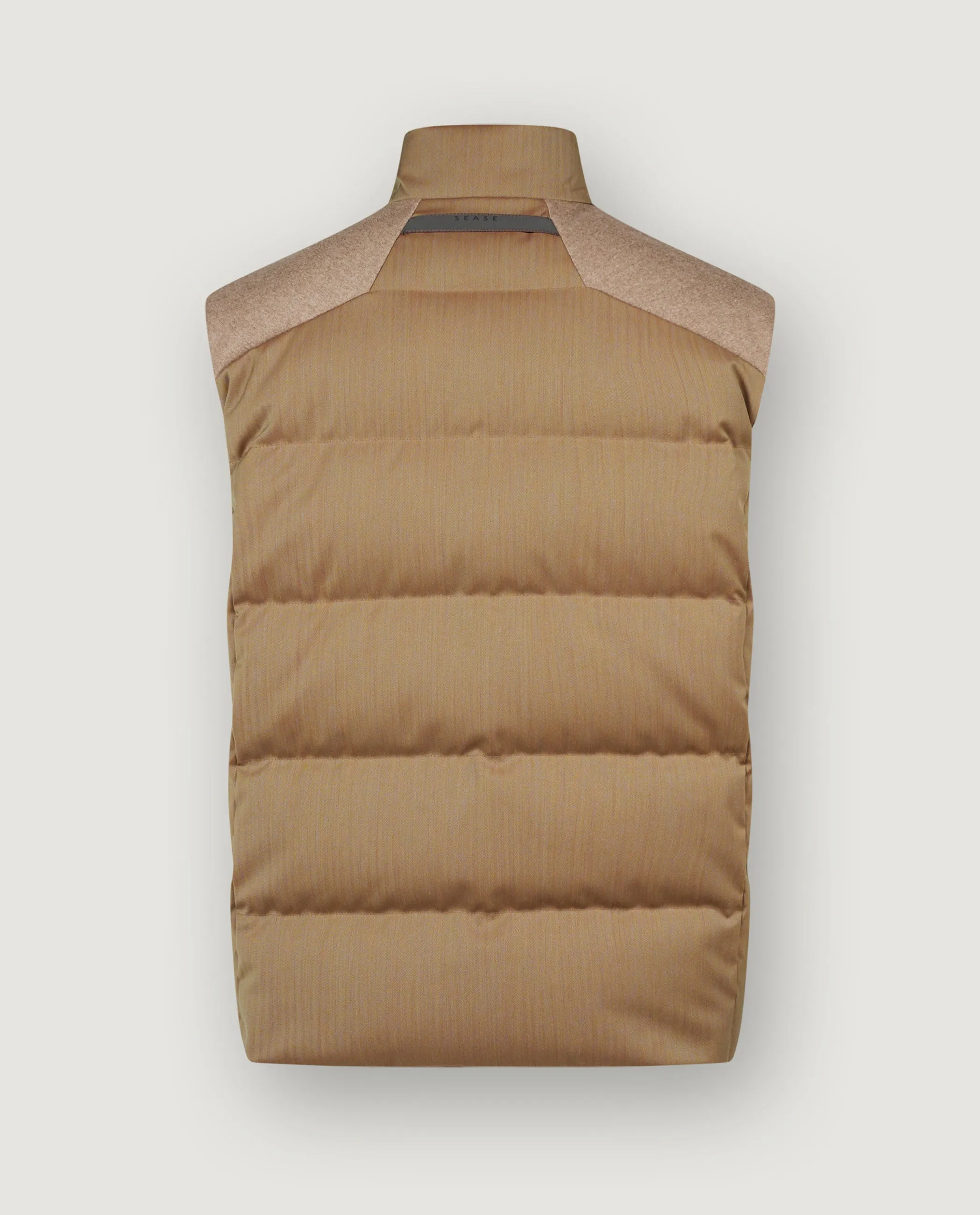 Omkeerbare Dons Bodywarmer - Lichtbruin sold by Pauw Amsterdam product image thumbnail 4