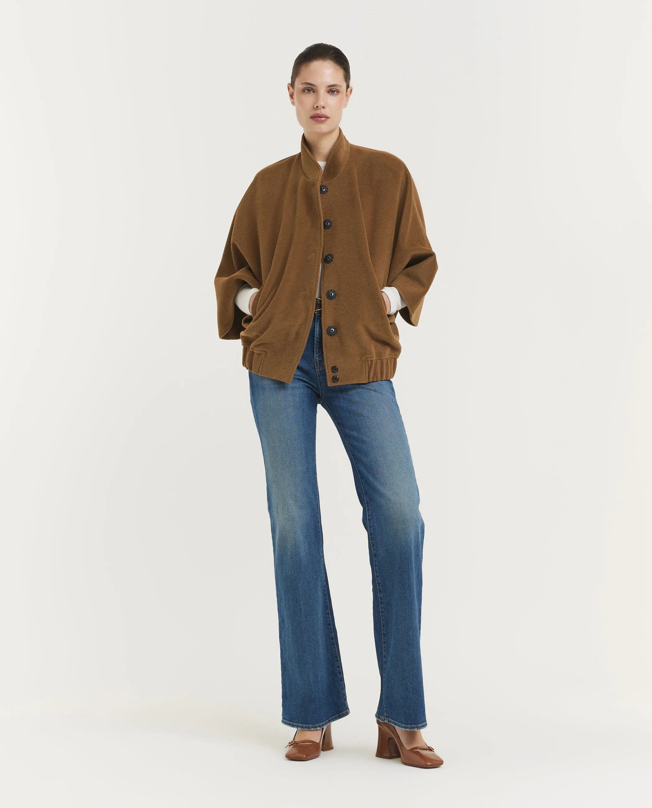 Relaxed Wollen Jack - Bruin sold by Pauw Amsterdam product image thumbnail 3