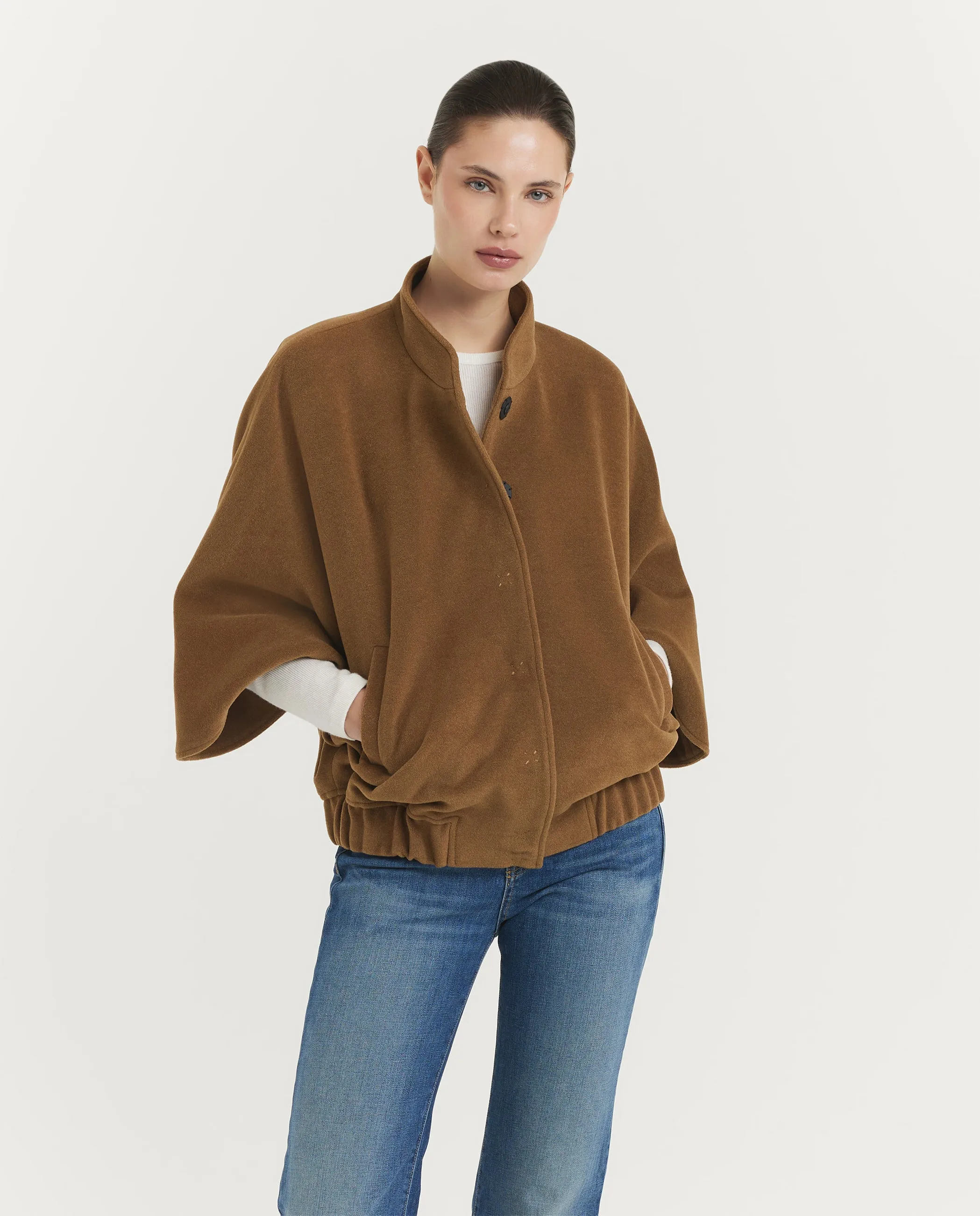 Relaxed Wollen Jack - Bruin sold by Pauw Amsterdam