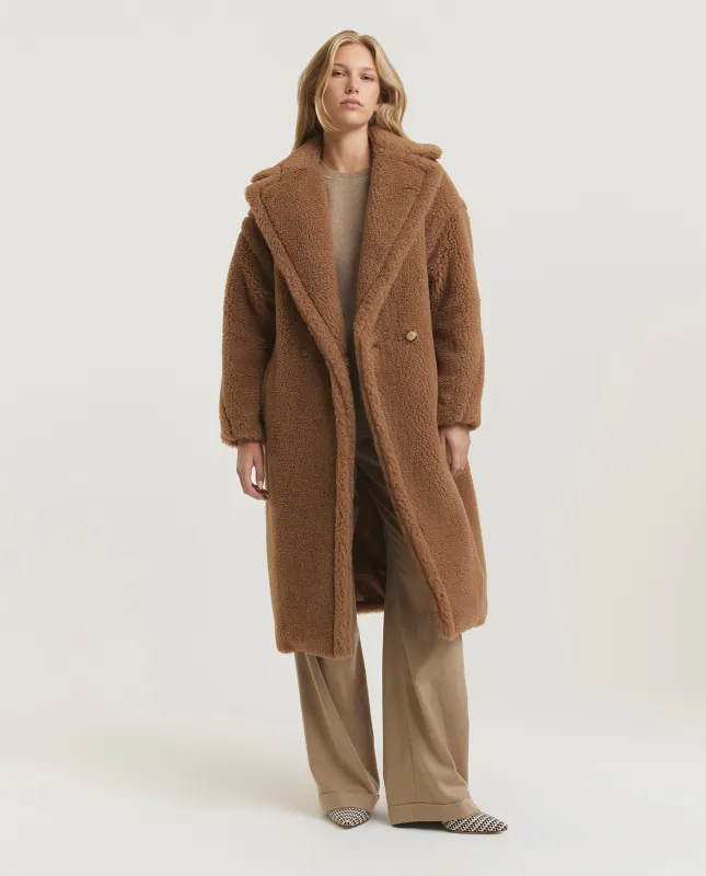 Wollen jas - Bruin sold by Pauw Amsterdam