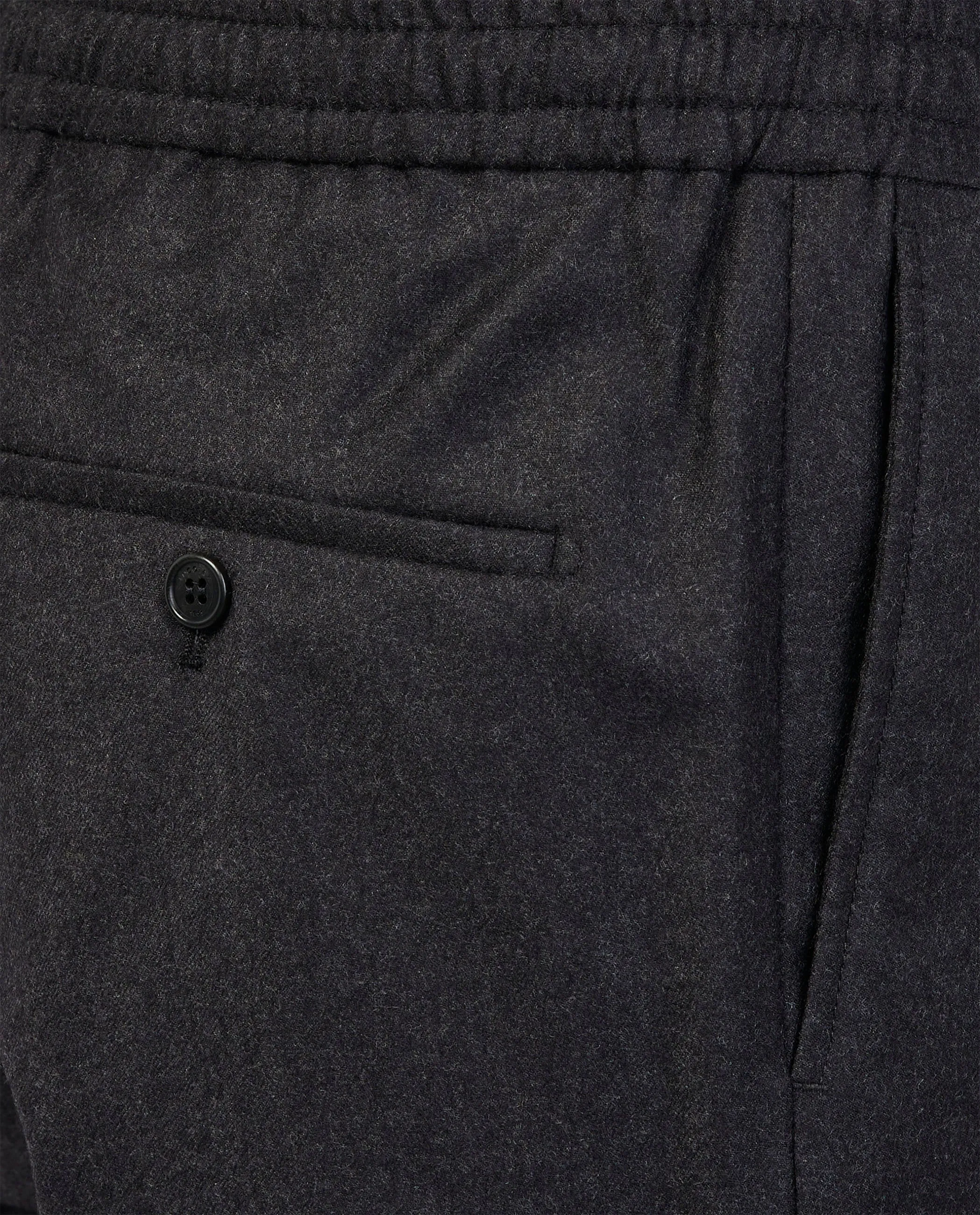 Flannel Wollen Jogger - Donkergrijs sold by Pauw Amsterdam product image thumbnail 2