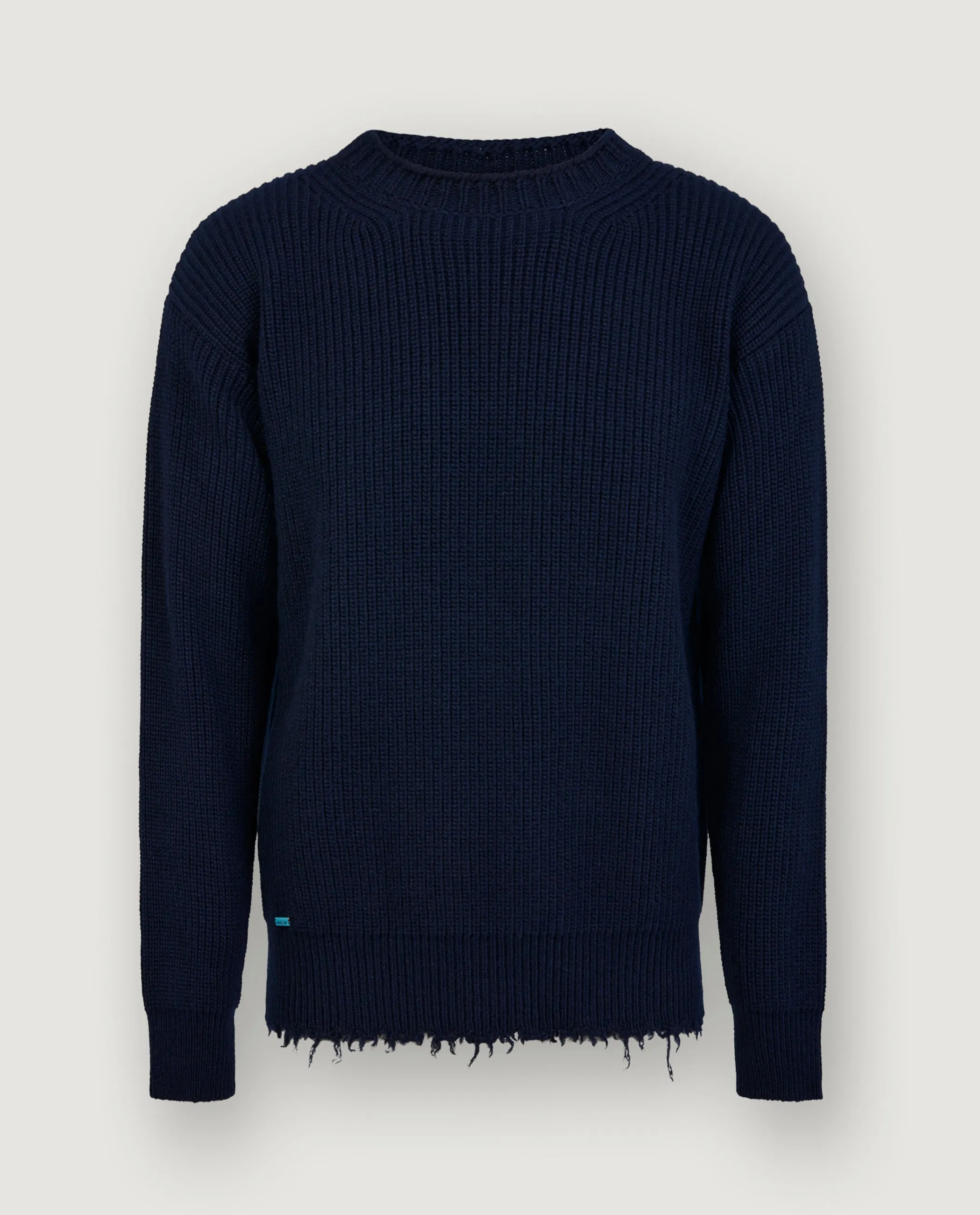 Finest Ruffle Trui - Donkerblauw sold by Pauw Amsterdam