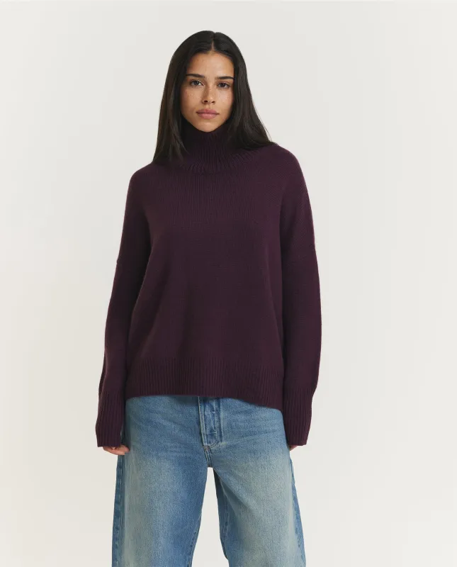 Cashmere Coltrui - Paars sold by Pauw Amsterdam