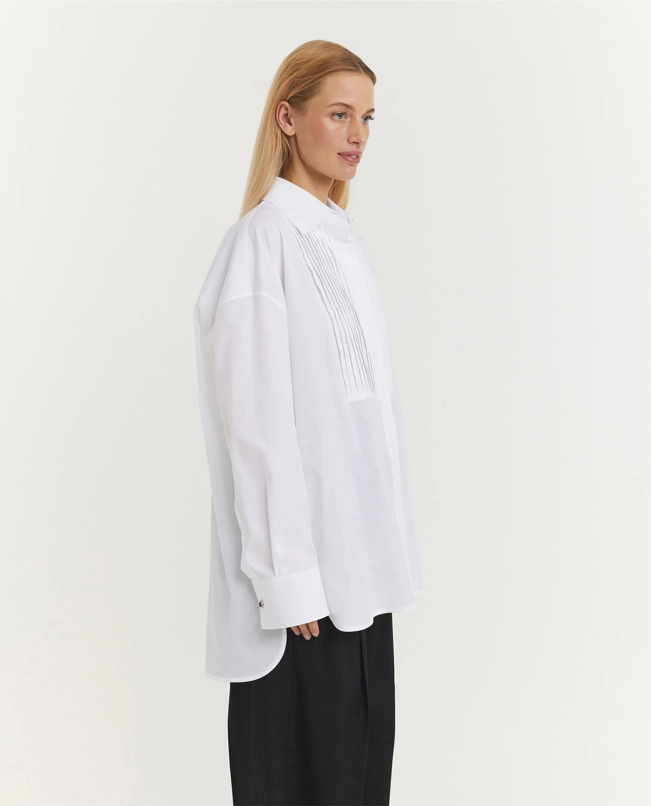 Oversized Geplooid Shirt sold by Pauw Amsterdam product image thumbnail 4