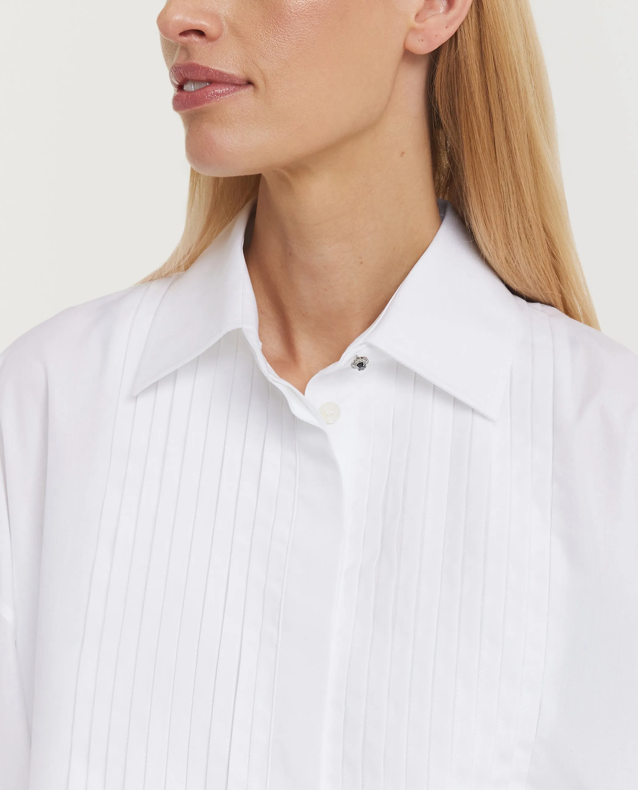 Oversized Geplooid Shirt sold by Pauw Amsterdam product image thumbnail 2