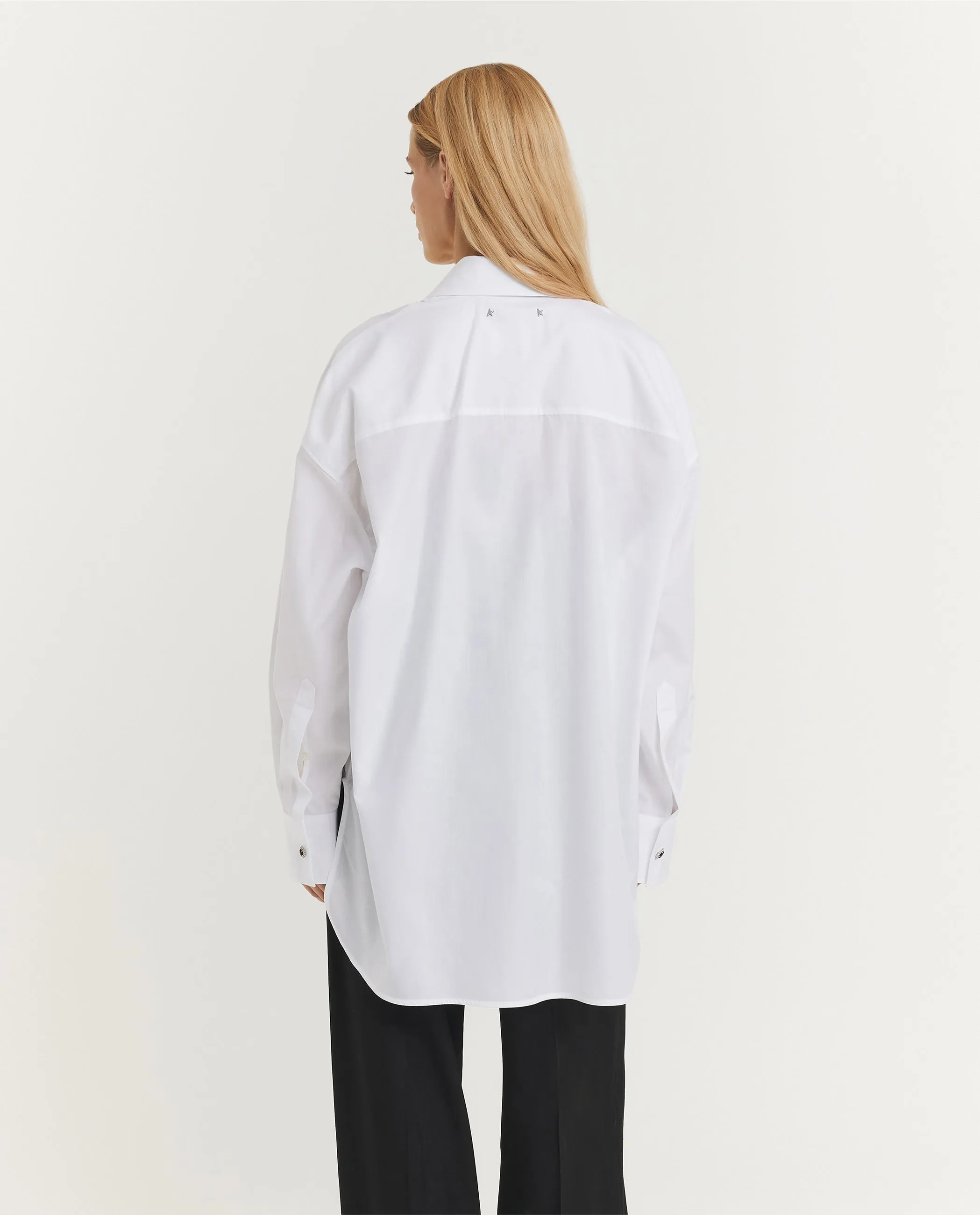 Oversized Geplooid Shirt sold by Pauw Amsterdam product image thumbnail 5