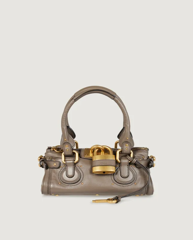 Lederen Paddington Tas - Grijs sold by Pauw Amsterdam