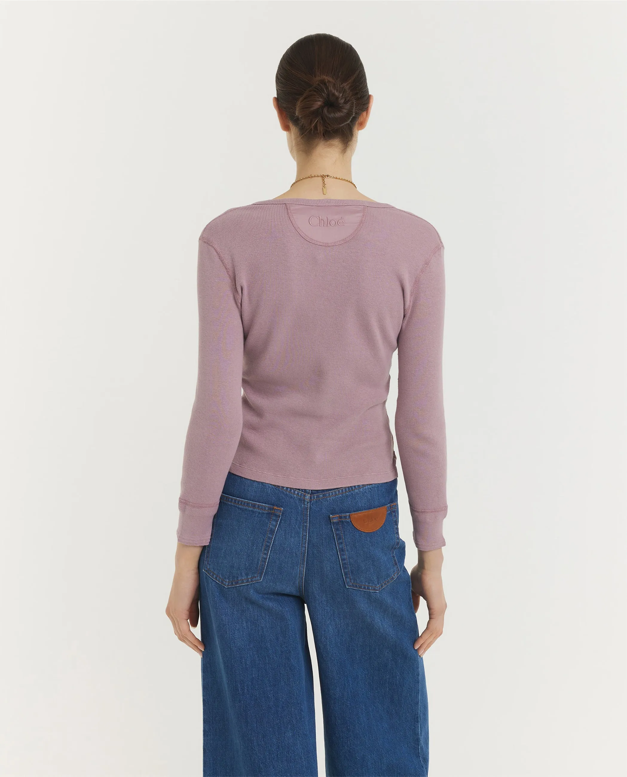 Slanke Henley Top sold by Pauw Amsterdam product image thumbnail 5