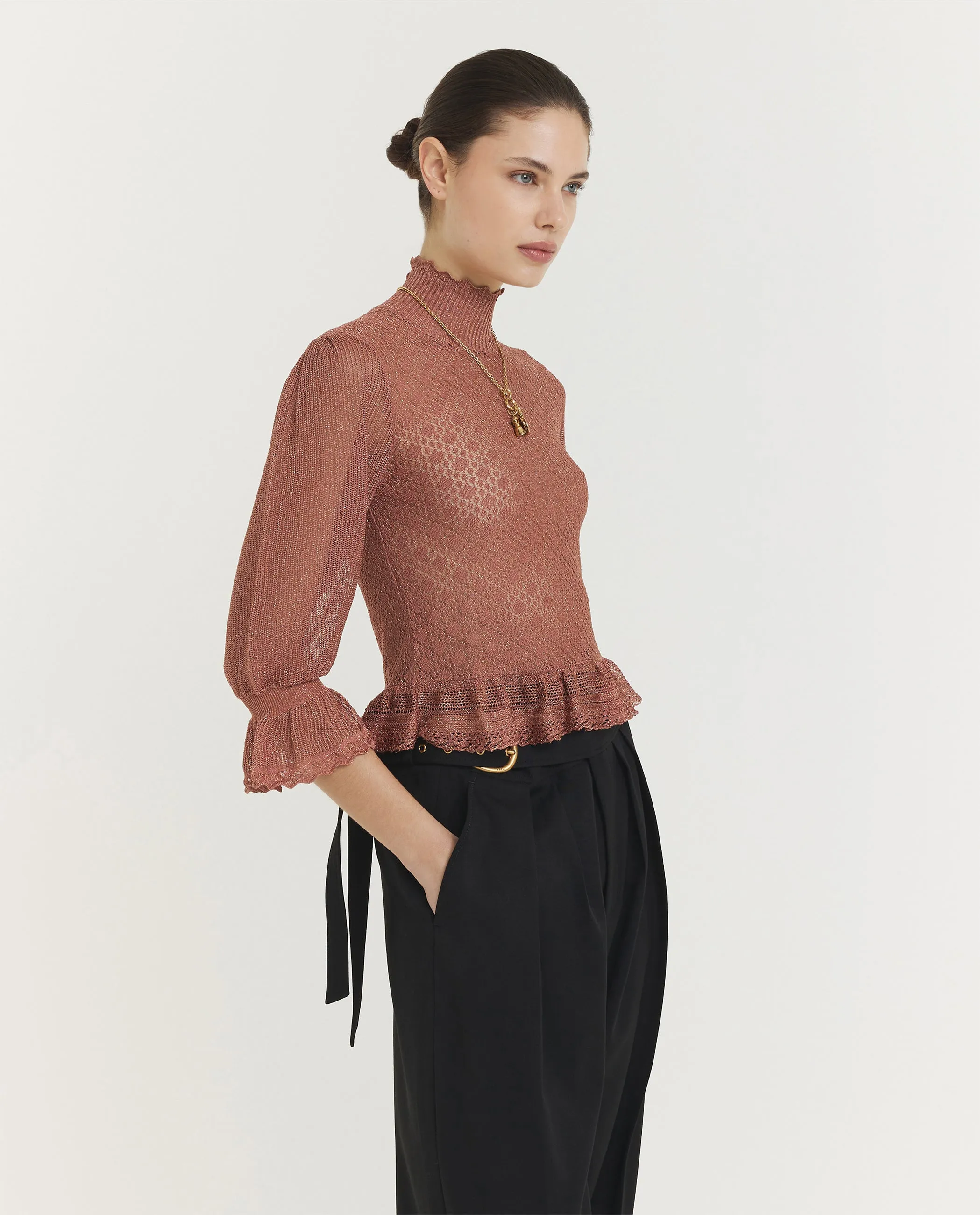 Ruche Pofmouw Top sold by Pauw Amsterdam product image thumbnail 4