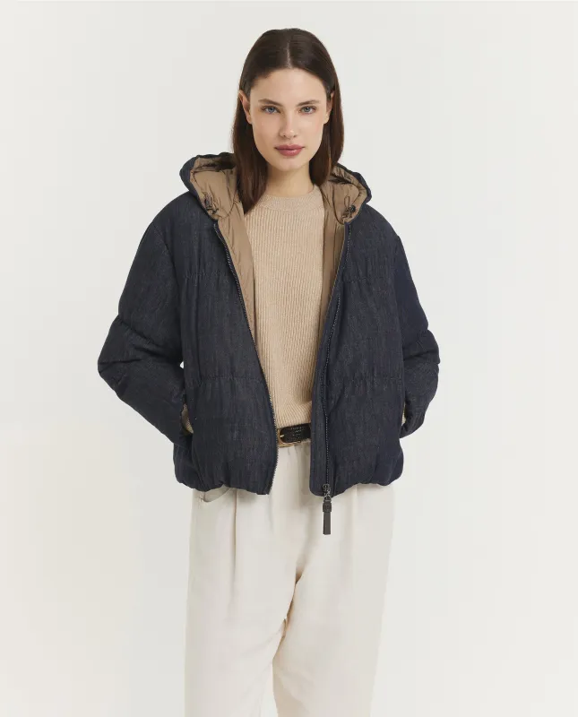 Denim Donsjas sold by Pauw Amsterdam