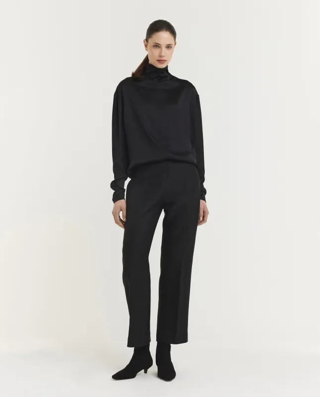 Slanke Avond Pantalon - Zwart sold by Pauw Amsterdam