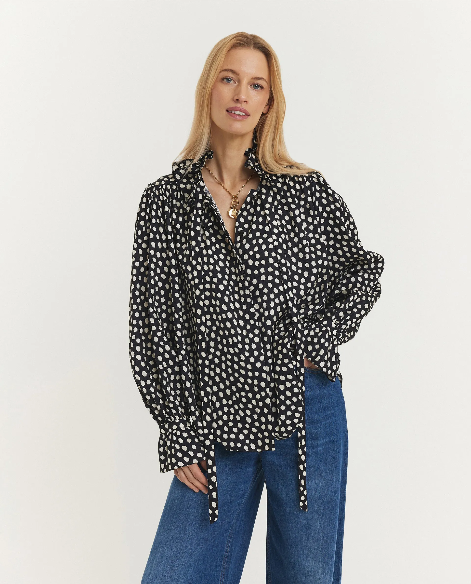 Maxi Zijden Blouse sold by Pauw Amsterdam