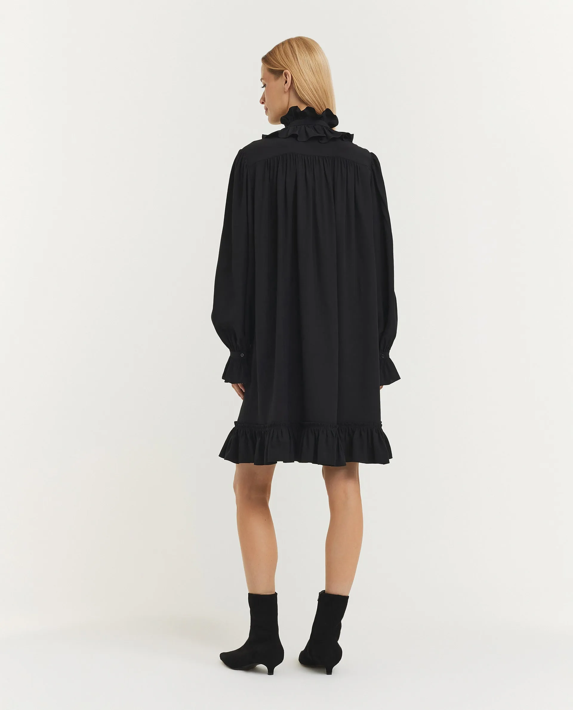 Mini Zijden Crêpe Jurk sold by Pauw Amsterdam product image thumbnail 4
