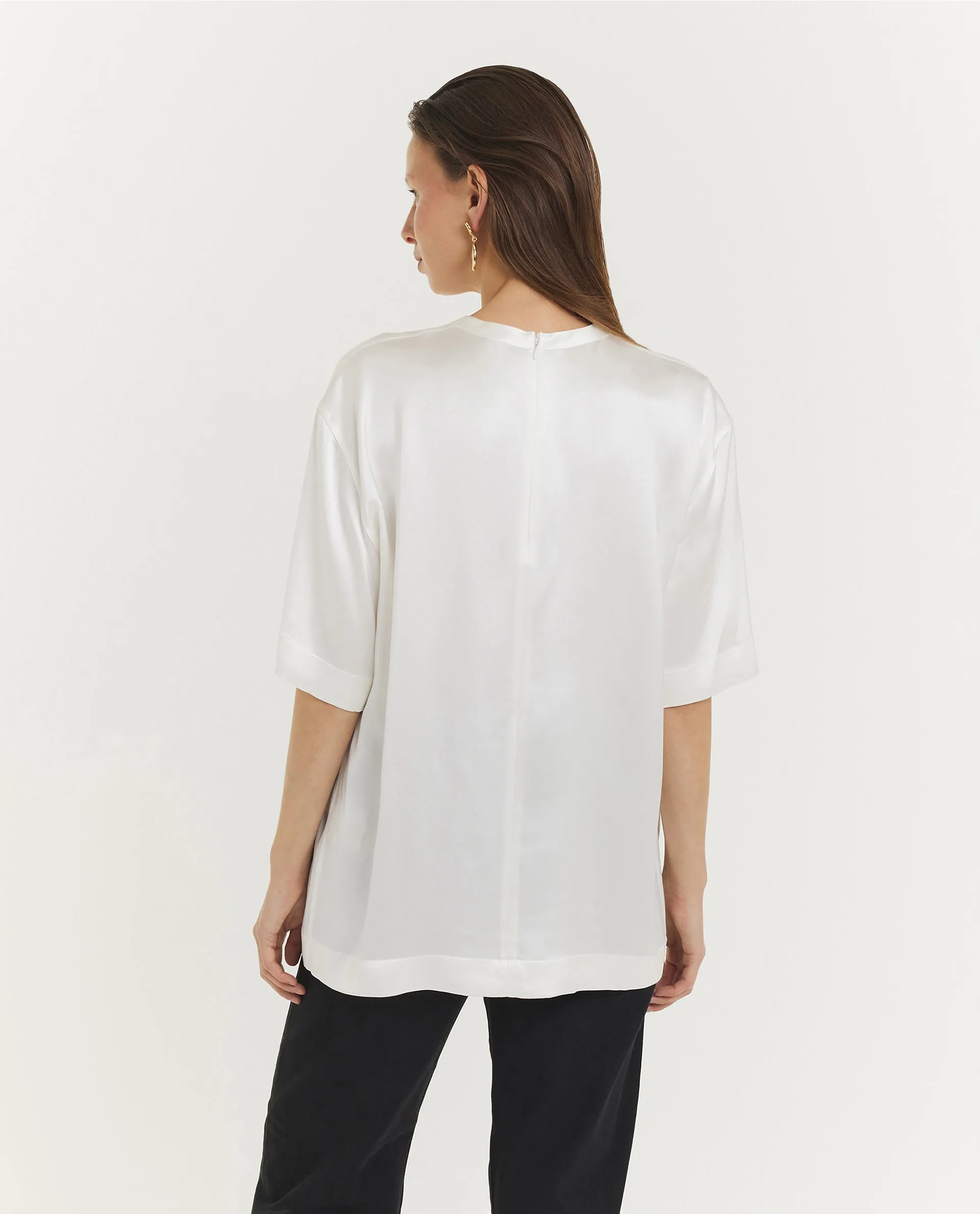 Satijnen Tee Top sold by Pauw Amsterdam product image thumbnail 5