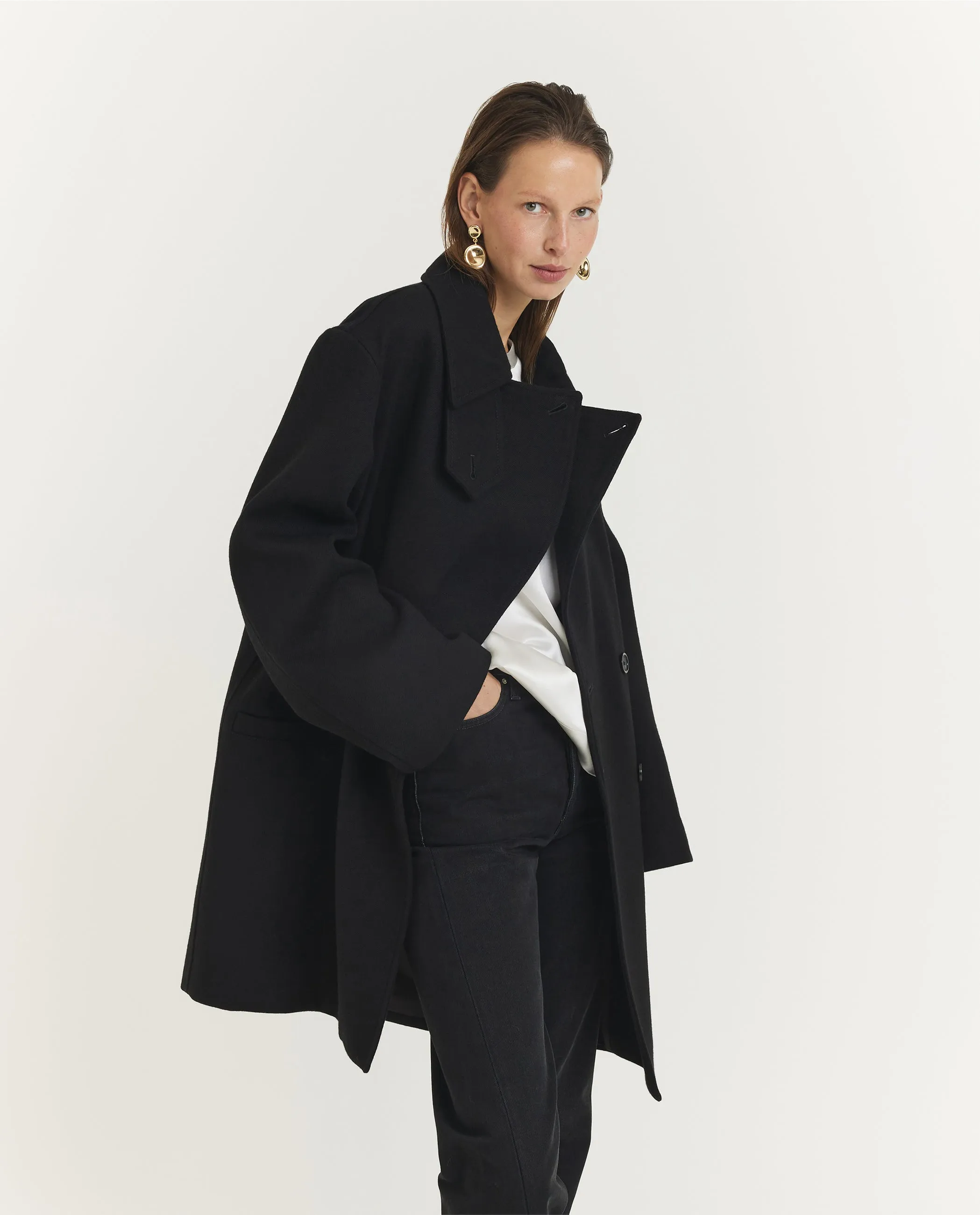 Broad Wollen Peacoat sold by Pauw Amsterdam product image thumbnail 4