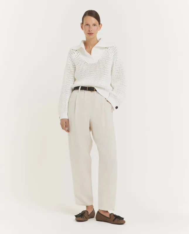 Fluid Geplooide Pantalon made by Brunello Cucinelli