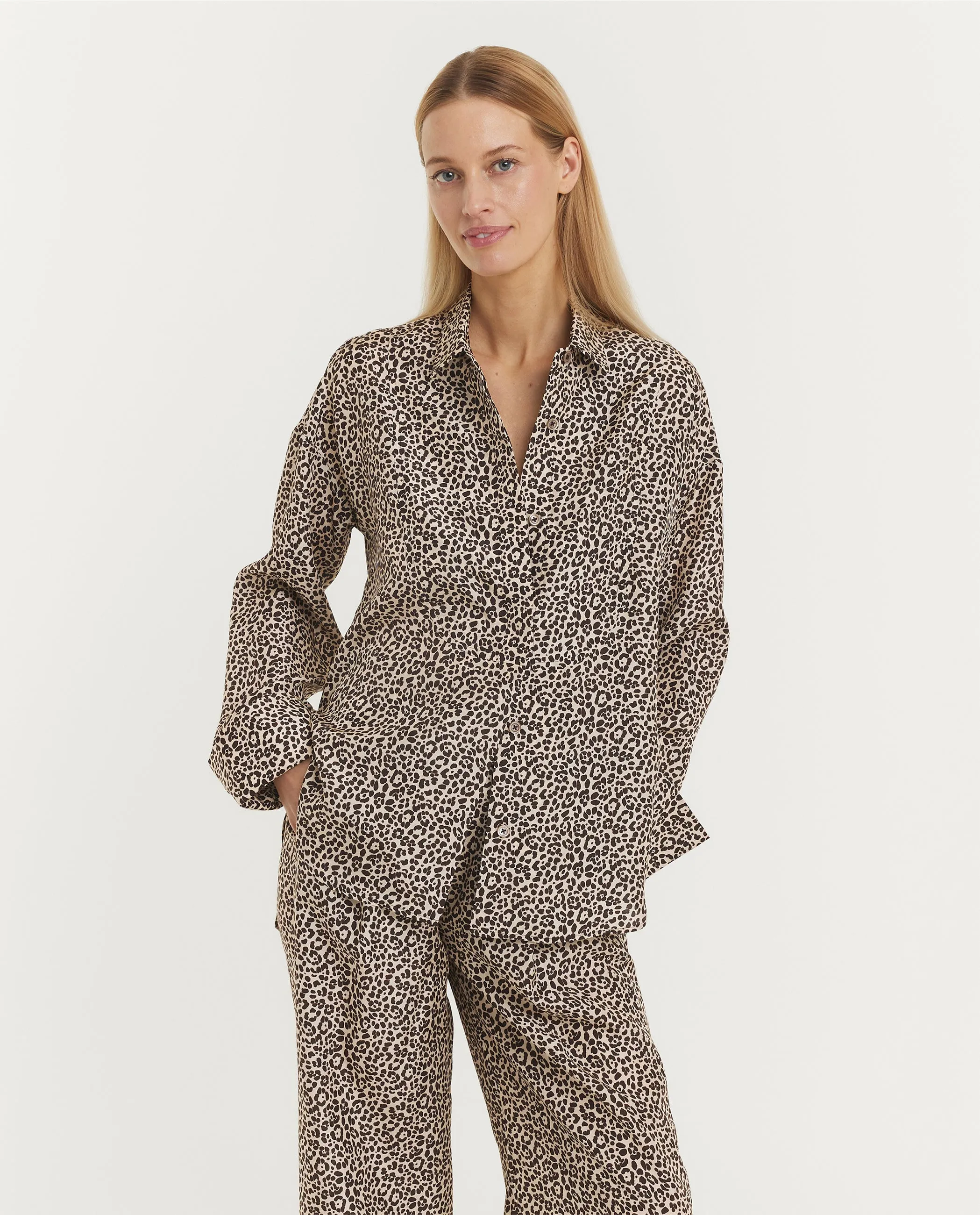 Habotai Leo Blouse sold by Pauw Amsterdam