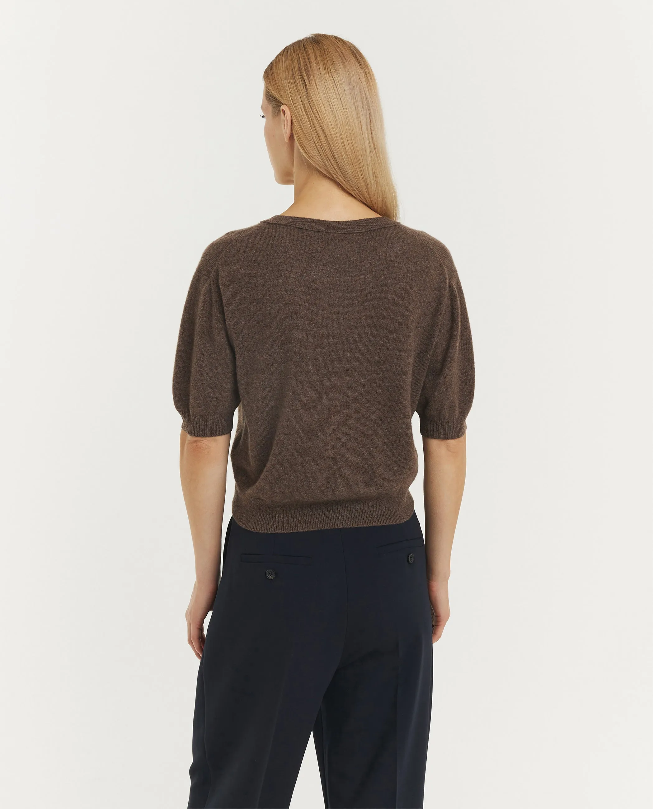 Cashmere Genevra T-Shirt sold by Pauw Amsterdam product image thumbnail 4
