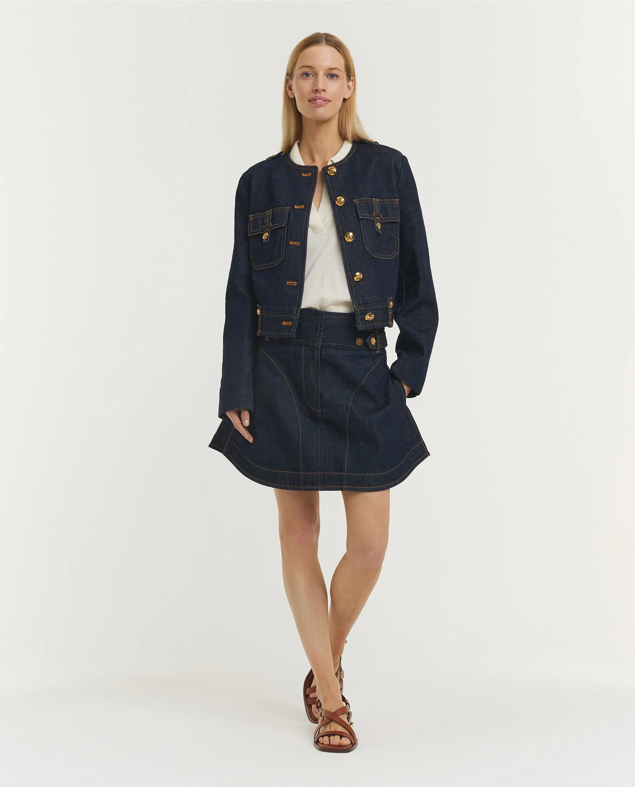 Korte Mouwen Polo Shirt - Ecru sold by Pauw Amsterdam product image thumbnail 3