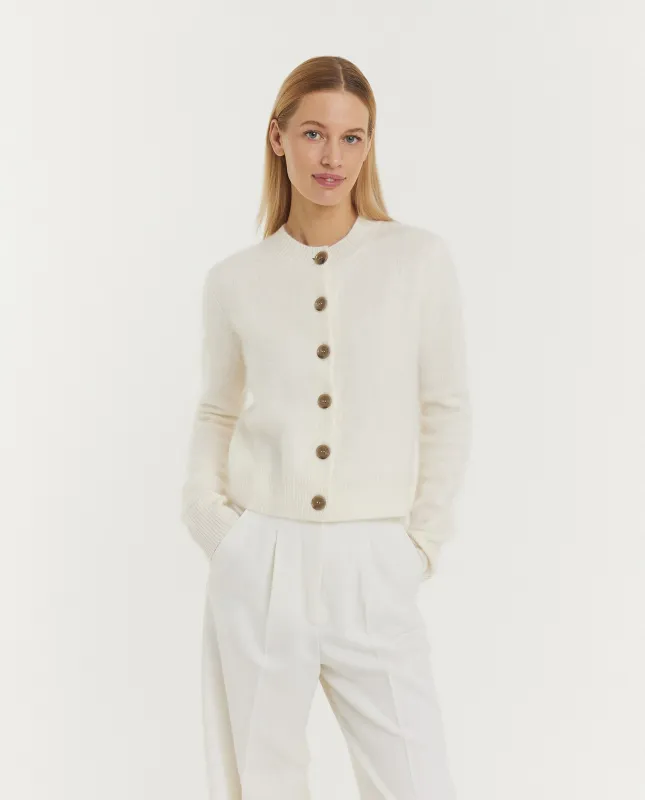 Azalea Cashmere Cardigan made by Lisa Yang