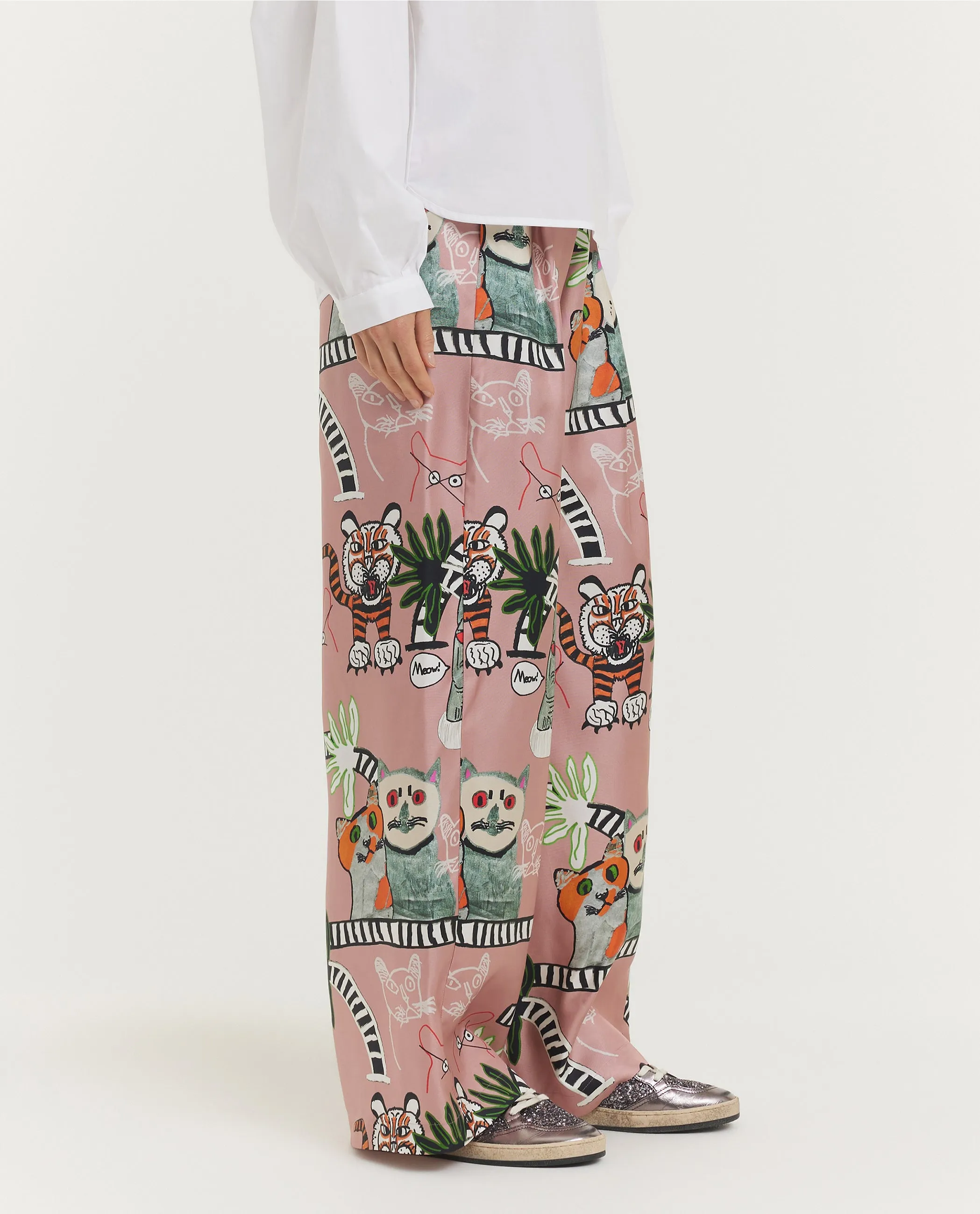 Wijde Cats & Tigers Broek sold by Pauw Amsterdam product image thumbnail 2