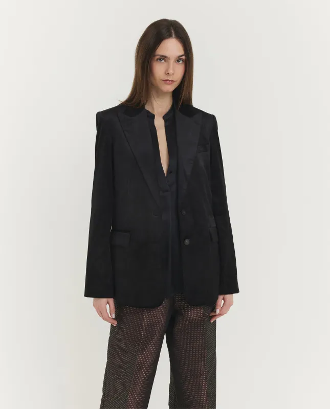 Italian Fluwelen Blazer made by Vince