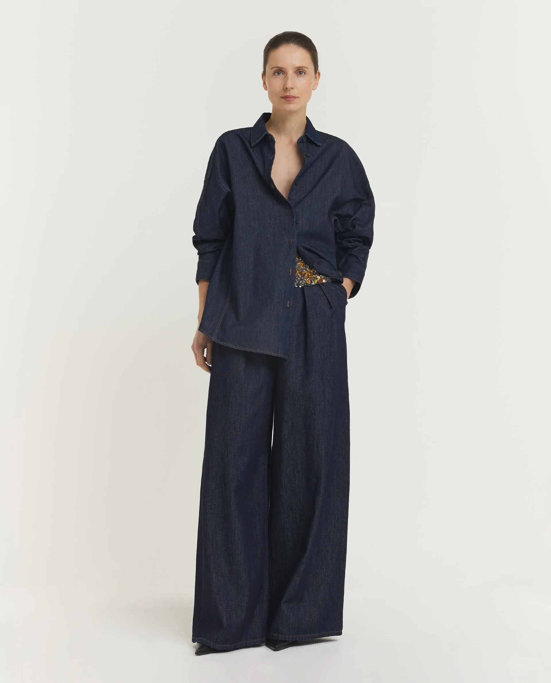Oversized Denim Shirt sold by Pauw Amsterdam product image thumbnail 3