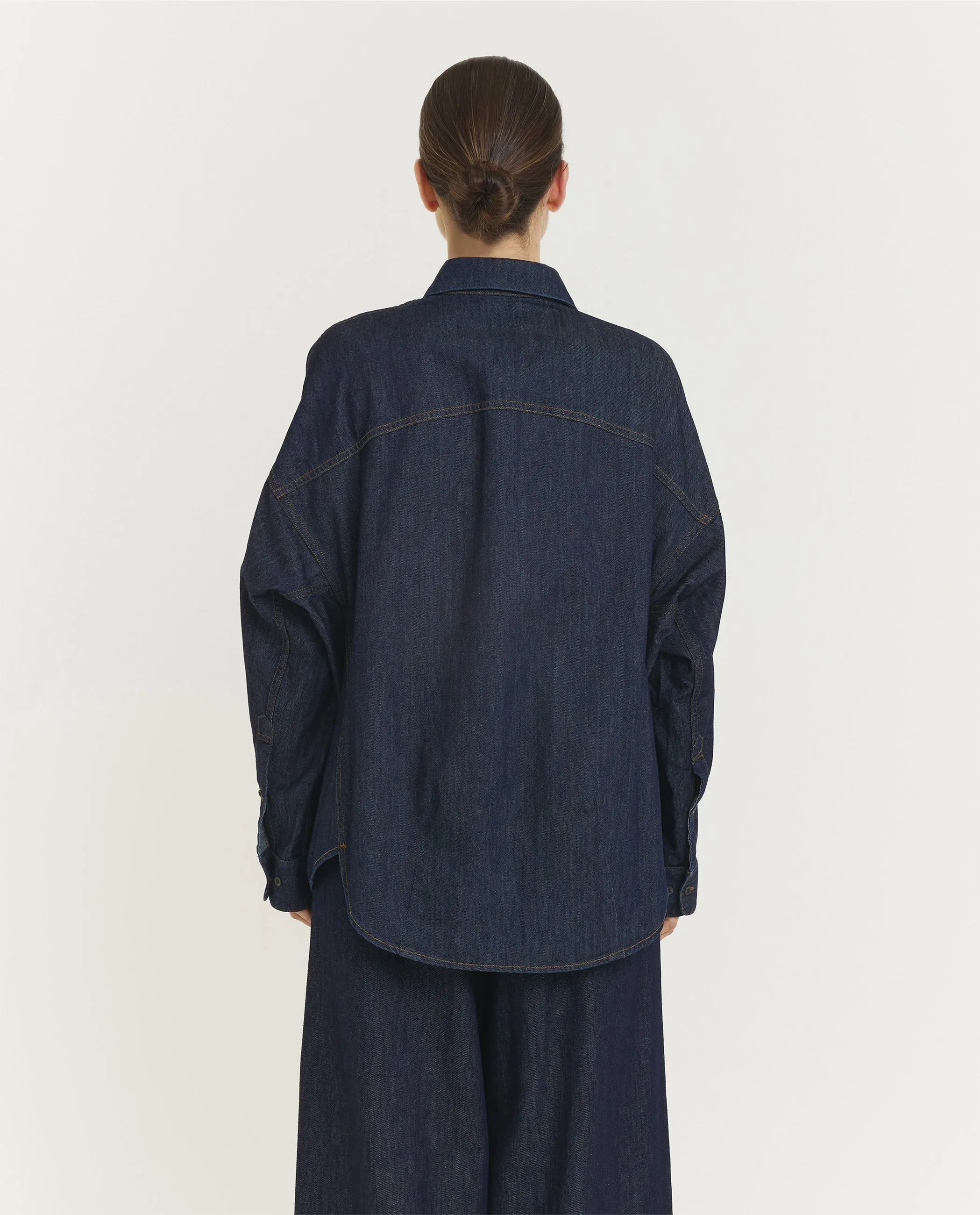 Oversized Denim Shirt sold by Pauw Amsterdam product image thumbnail 5