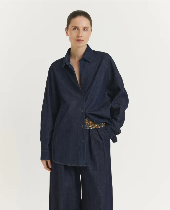 Oversized Denim Shirt sold by Pauw Amsterdam