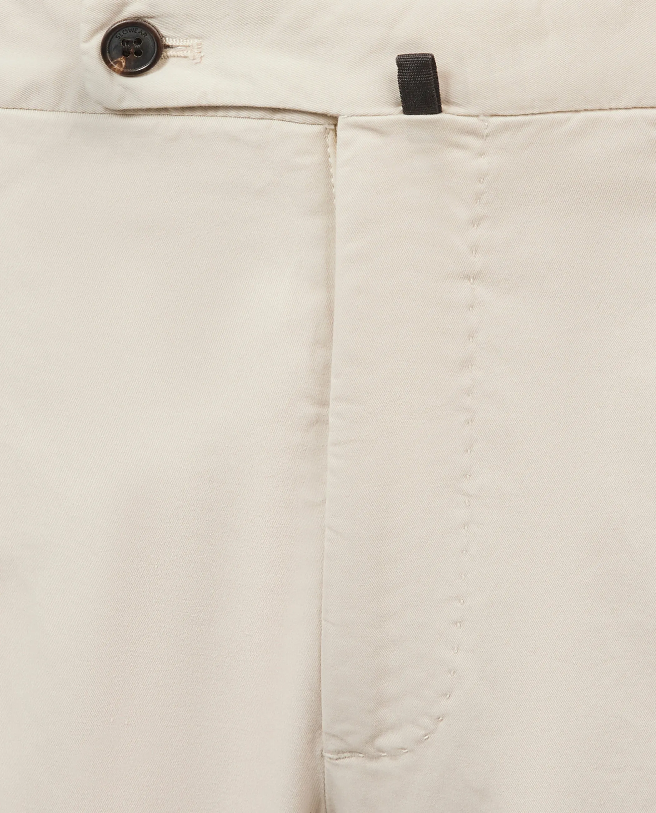 Katoen Stretch Chino's - Ecru sold by Pauw Amsterdam product image thumbnail 4