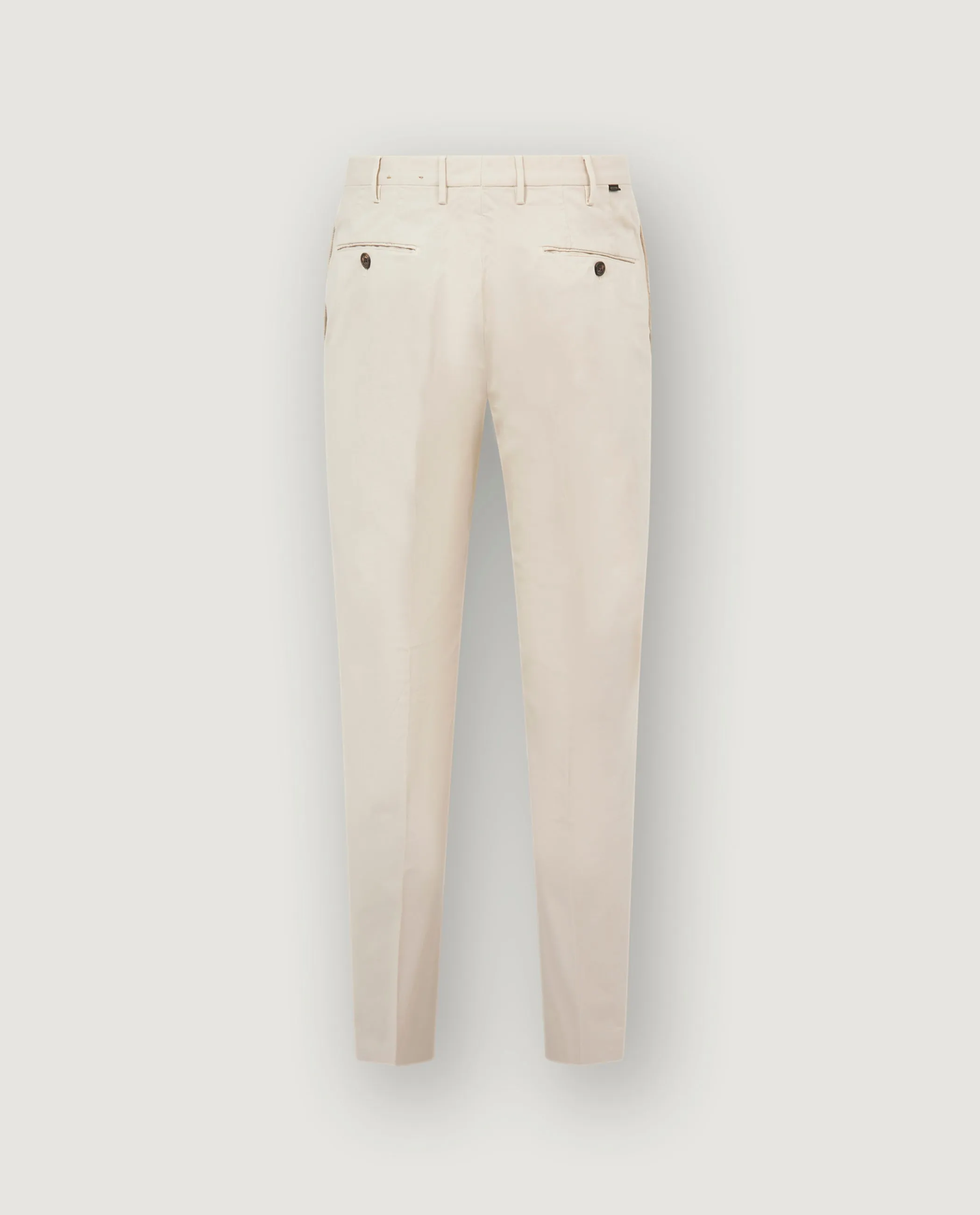 Katoen Stretch Chino's - Ecru sold by Pauw Amsterdam product image thumbnail 3
